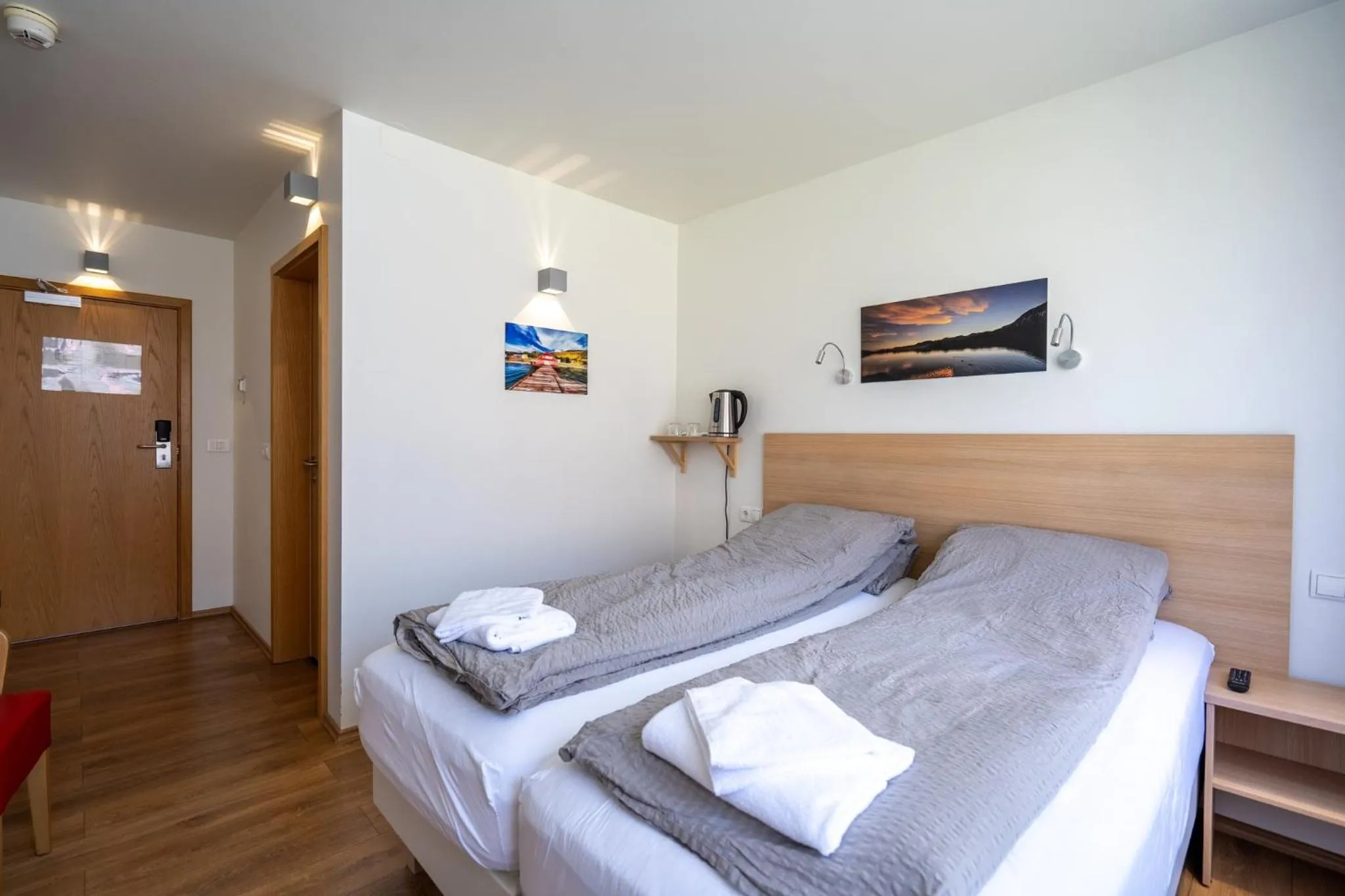 Bedroom, Bed in Hotel Eskifjörður