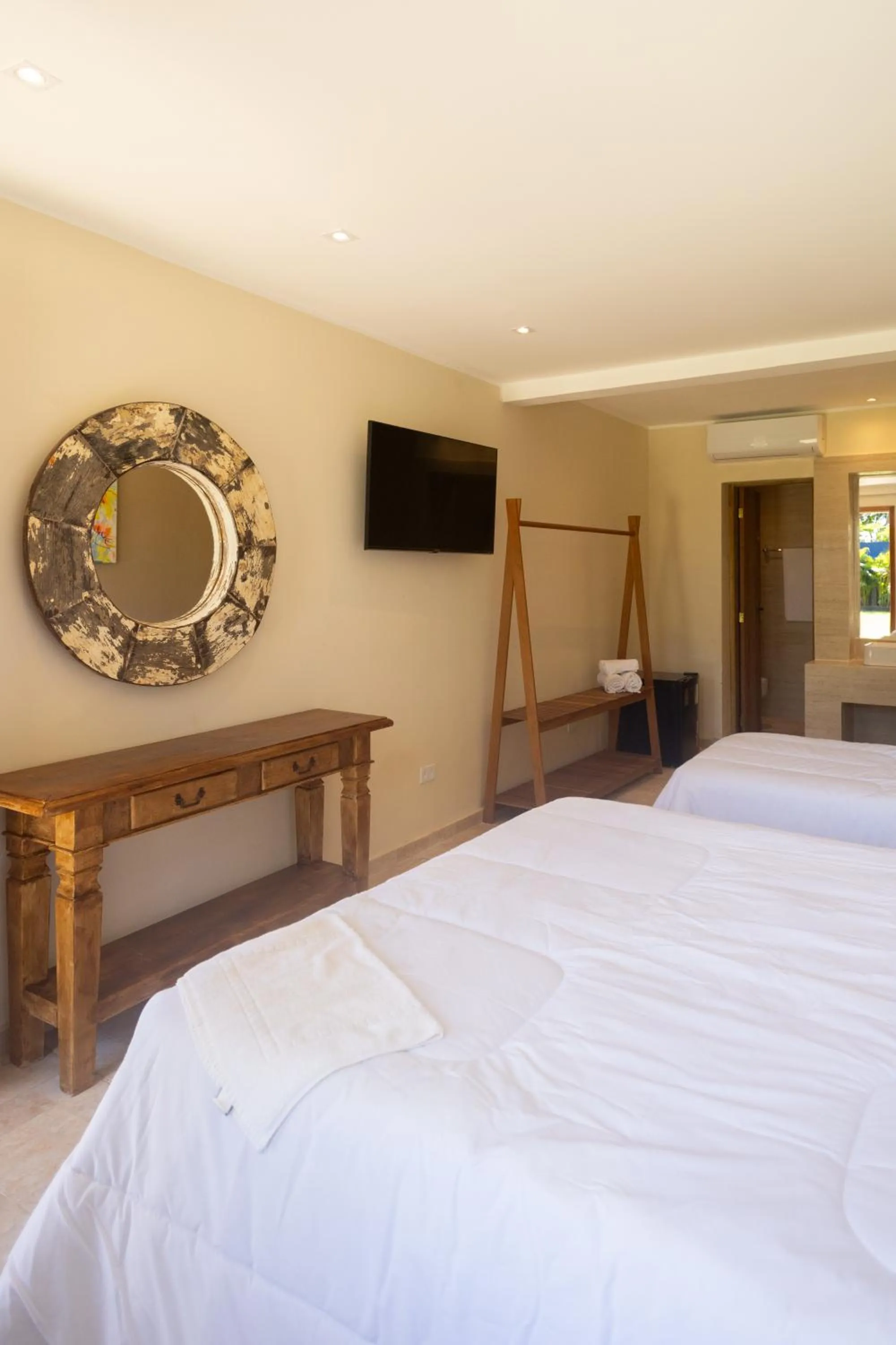 Bed in Pousada La Dolce Vita