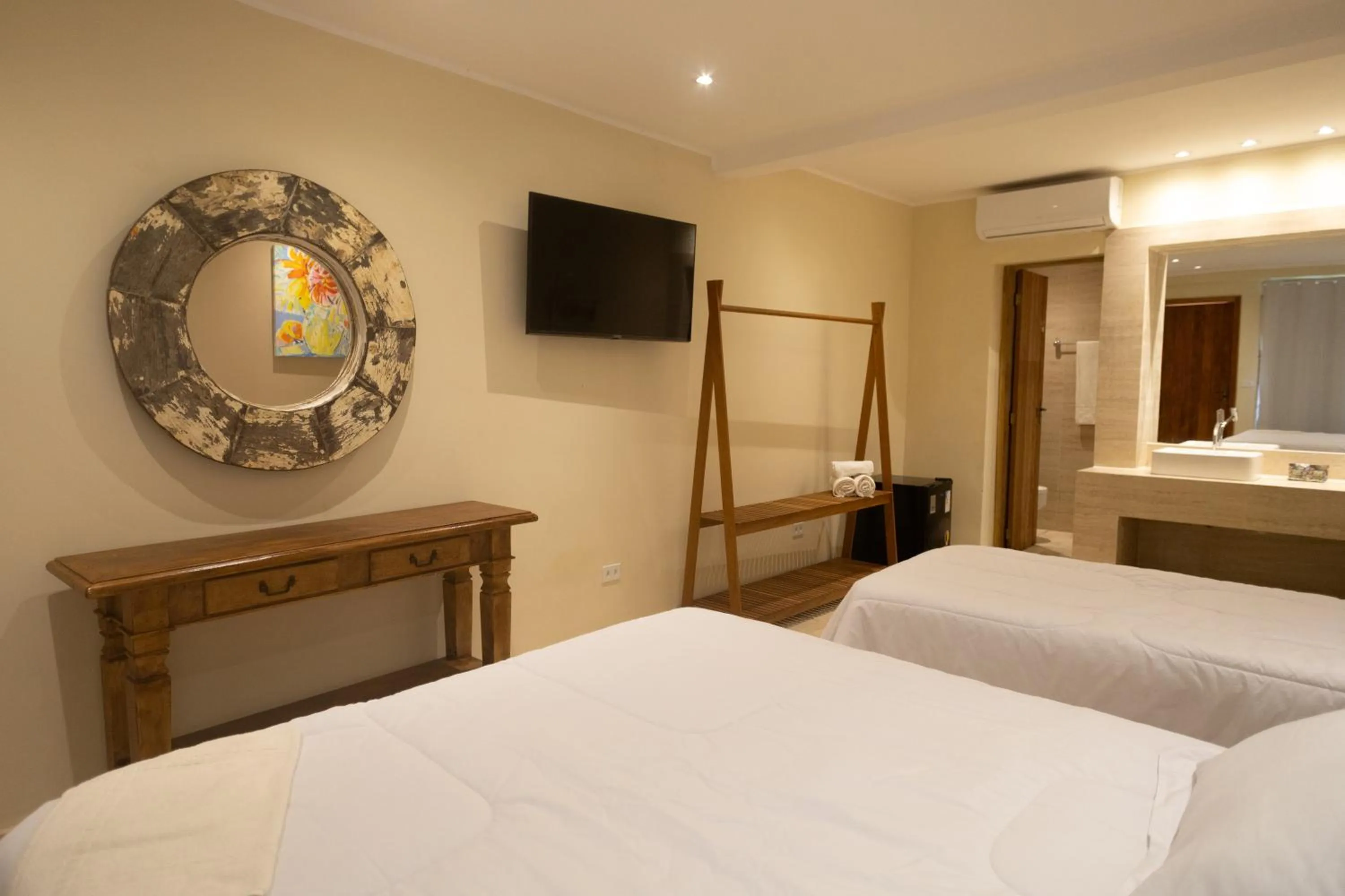 Bed in Pousada La Dolce Vita