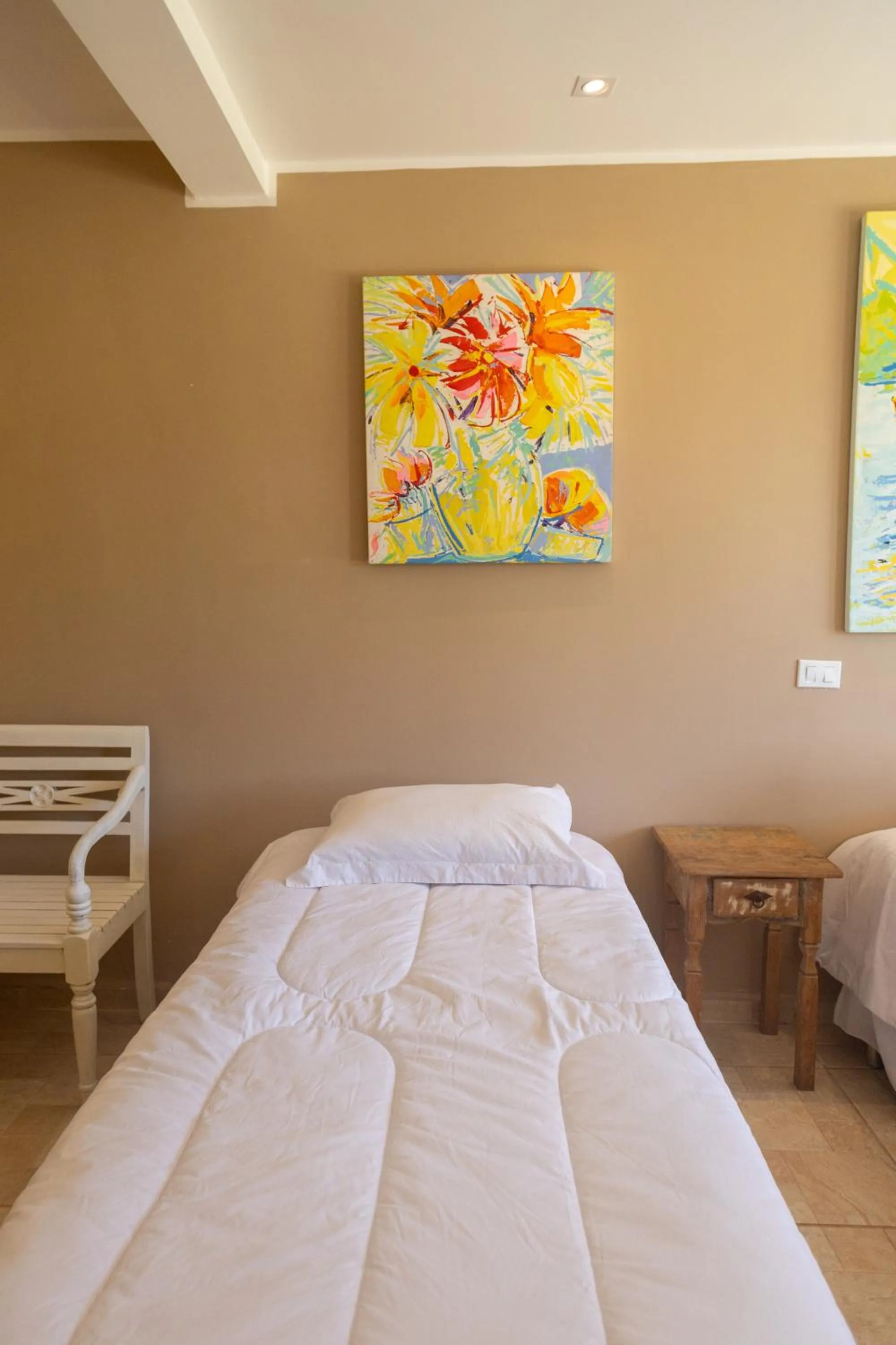 Bed in Pousada La Dolce Vita