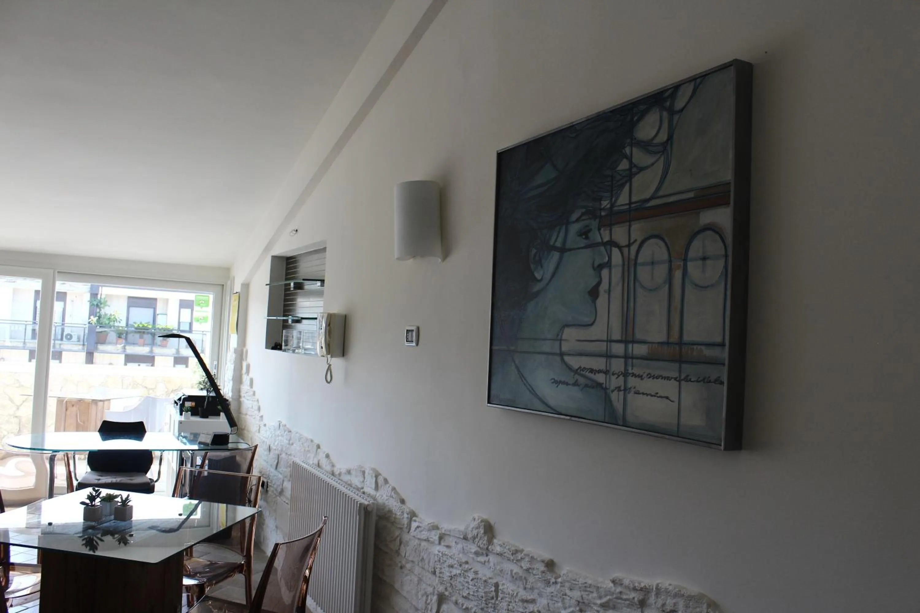 Lobby or reception in Attico Luxury B&B