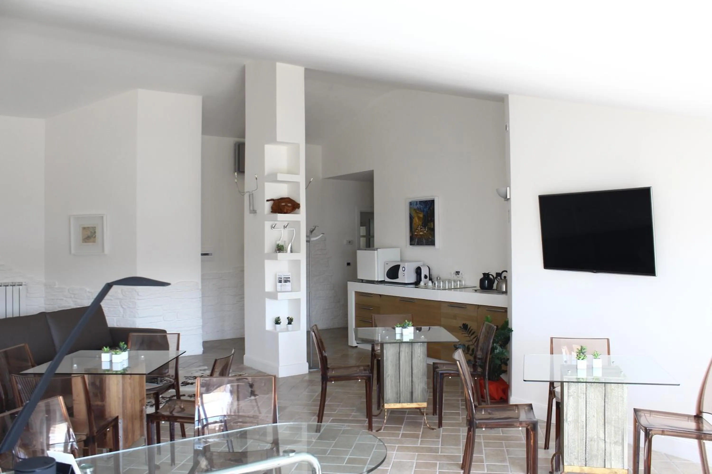 Lobby or reception in Attico Luxury B&B