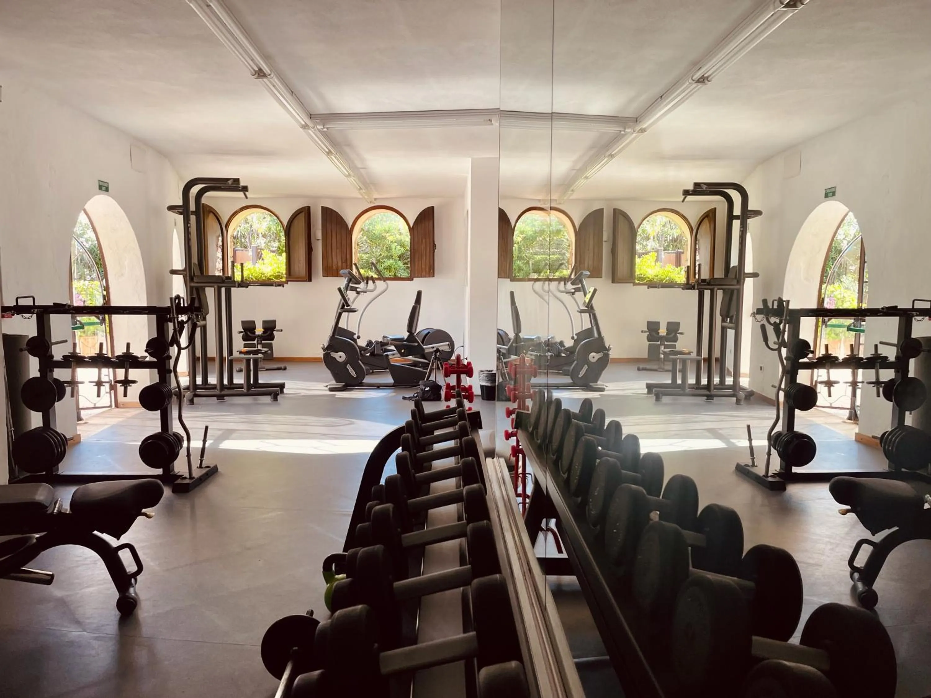 Fitness centre/facilities in Hotel Don Diego