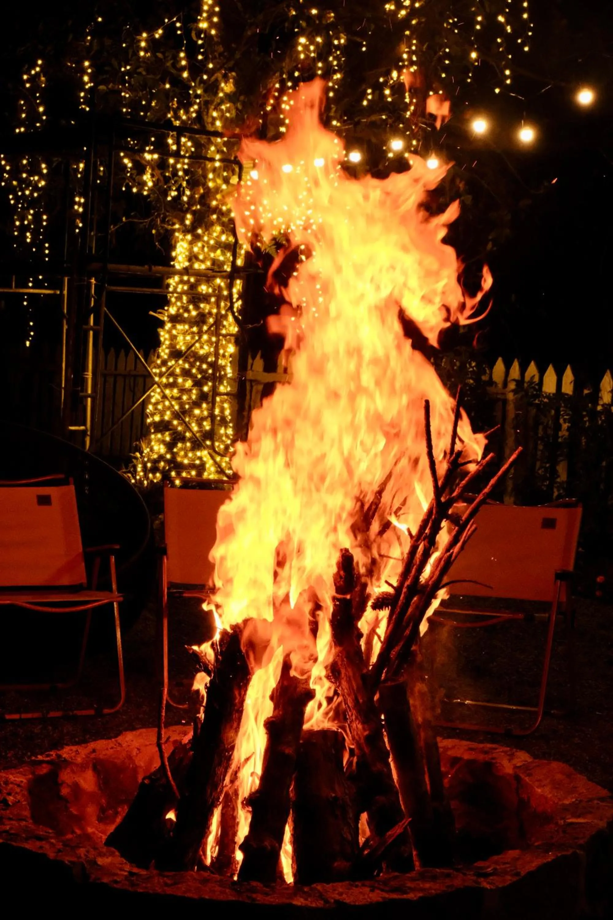 Night in Dalat Train Village