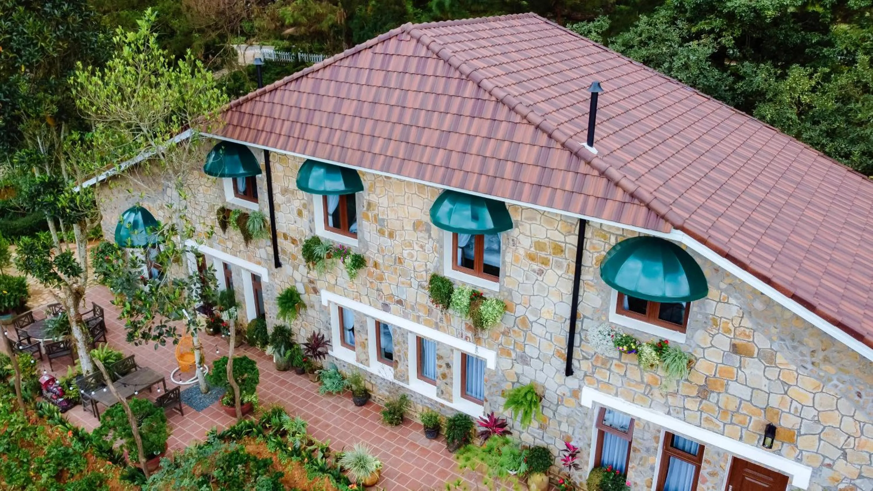 Property building in Dalat Train Village