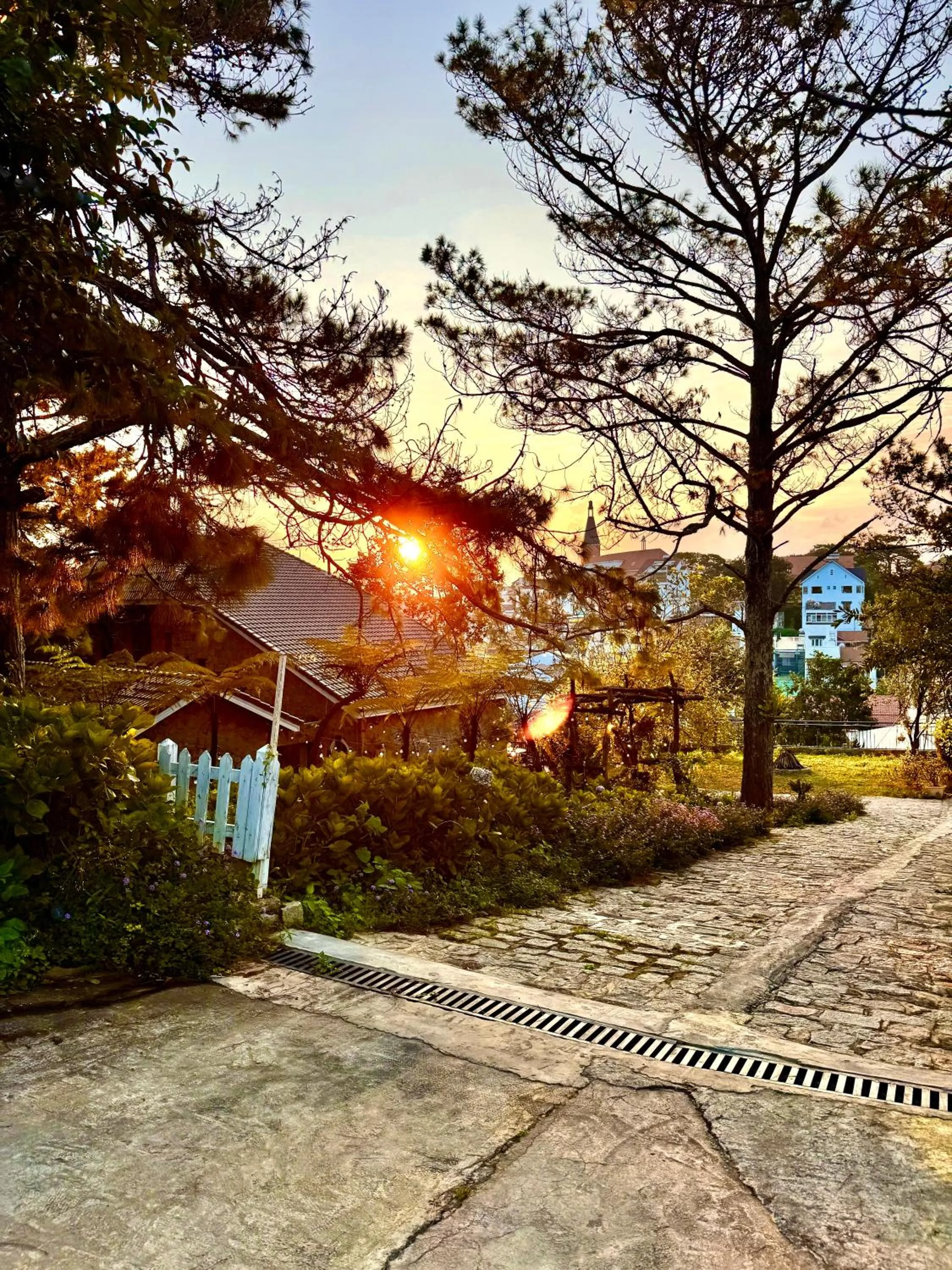 Garden in Dalat Train Village