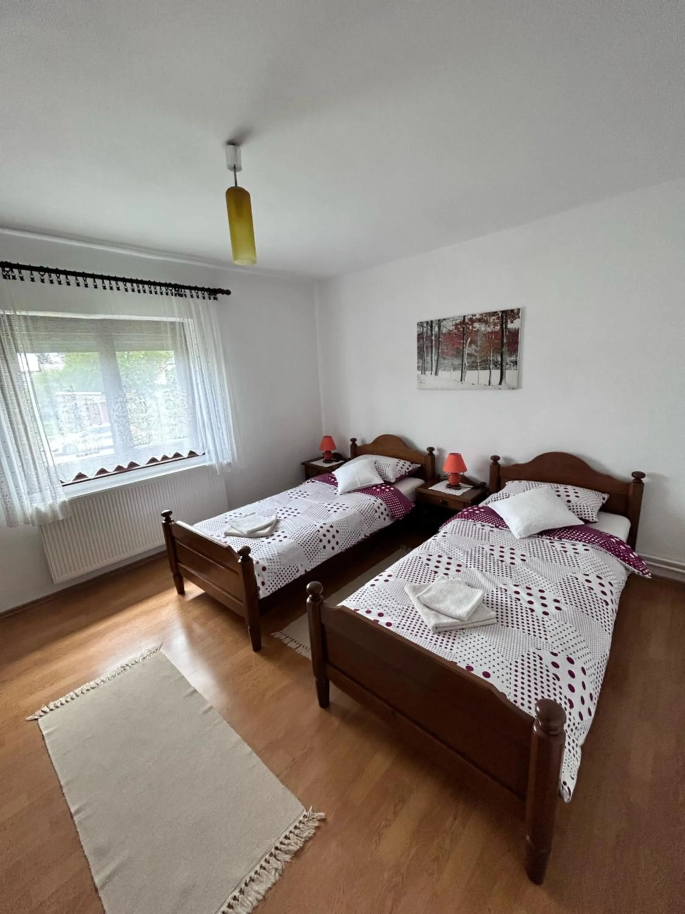 Bed in Apartment Milka