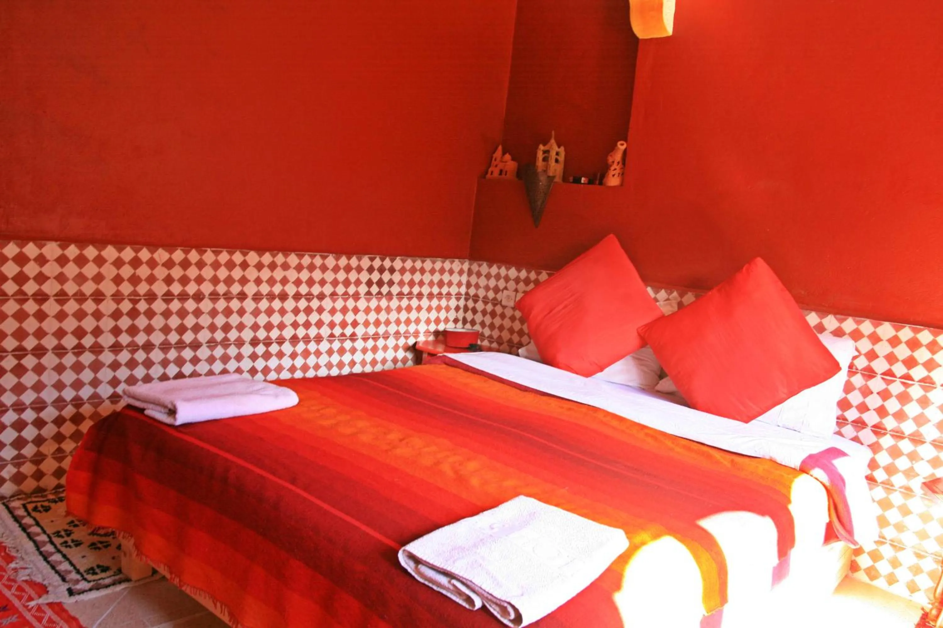 Bed in Dar Ayour Todra Gorges