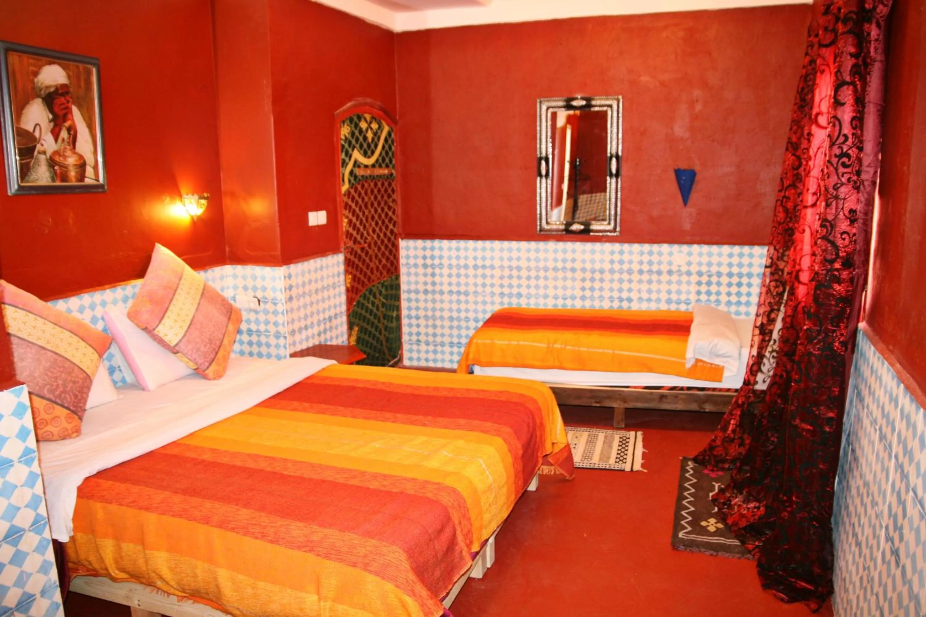 Bathroom, Bed in Dar Ayour Todra Gorges