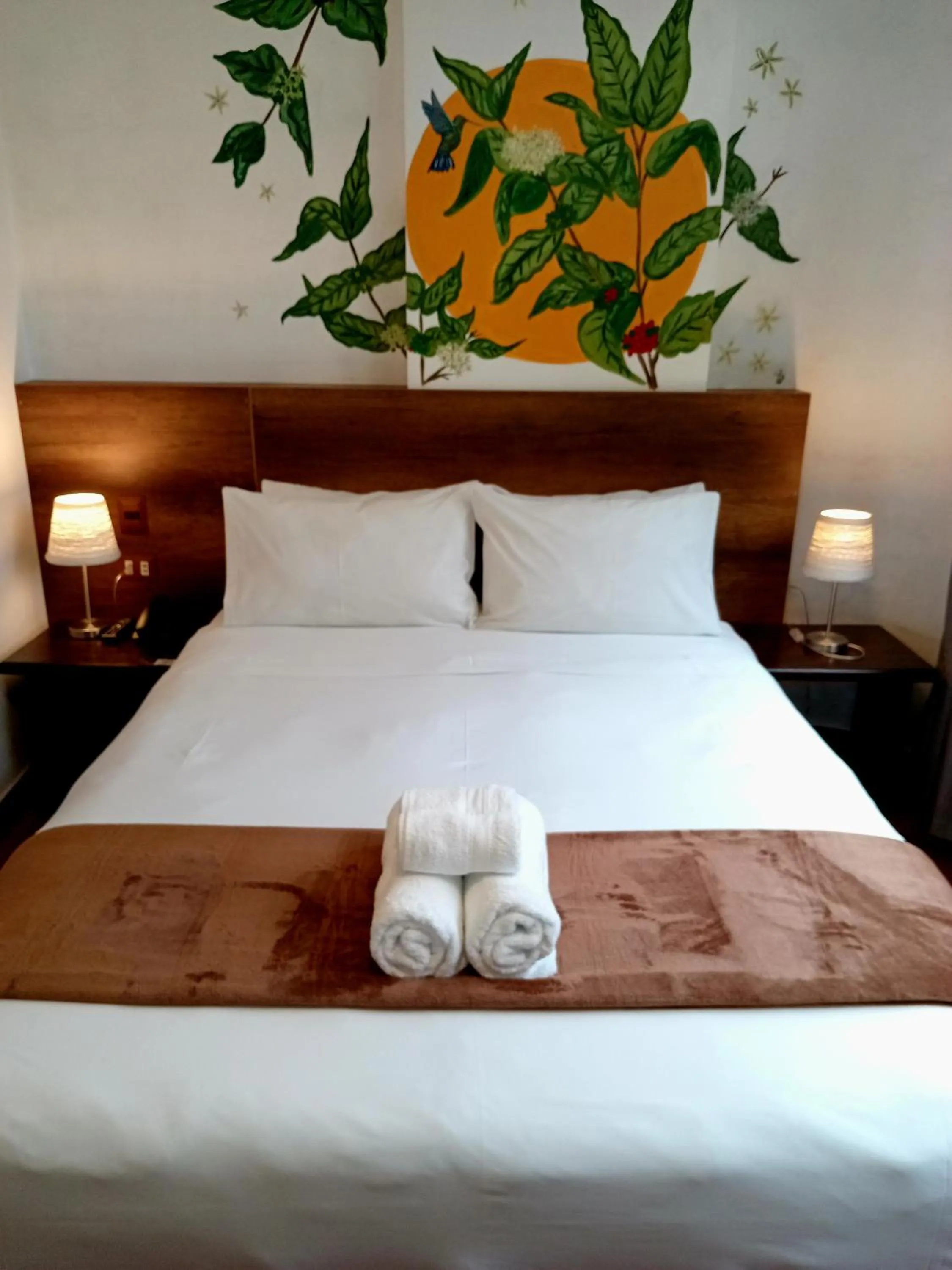 Bed in Susanna Inn MachuPicchu Hotel