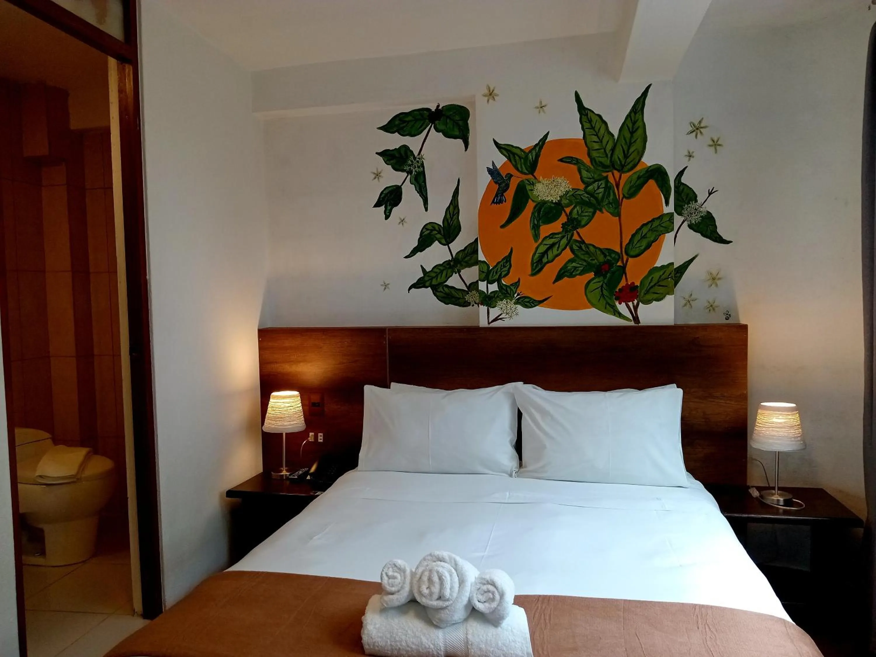 Bed in Susanna Inn MachuPicchu Hotel