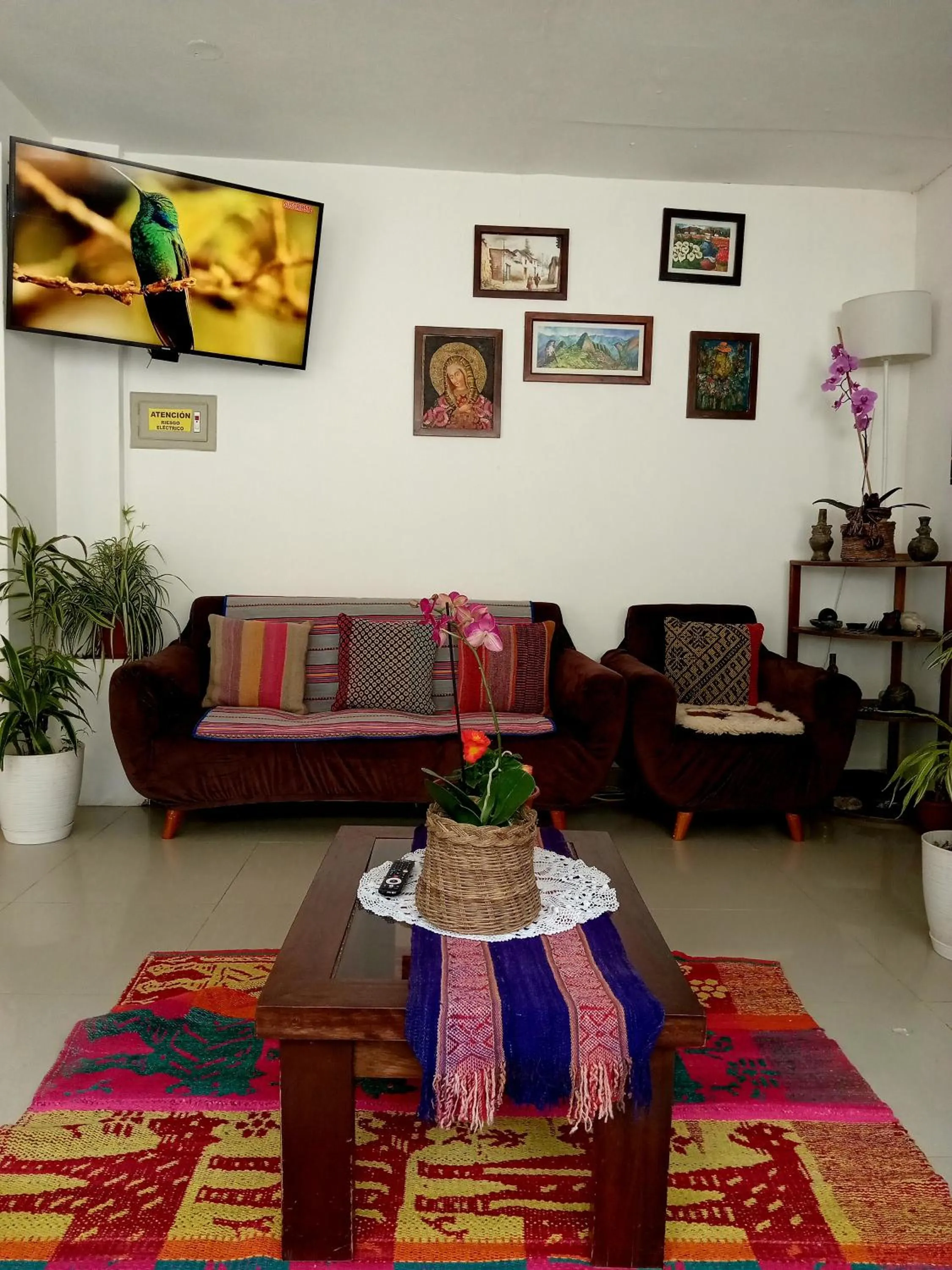 TV and multimedia in Susanna Inn MachuPicchu Hotel