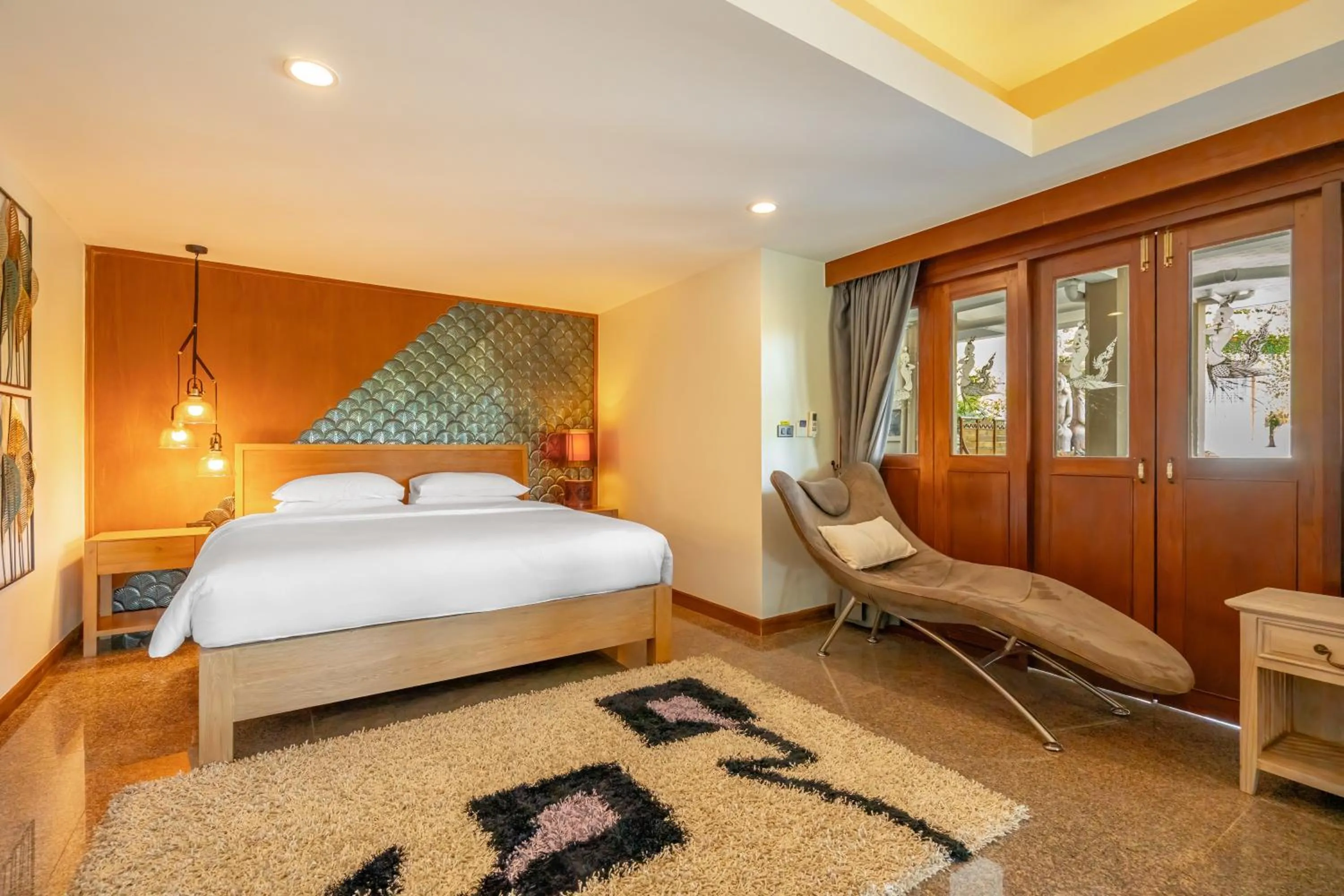 Bed in Ocean Pearl Seaview Residence