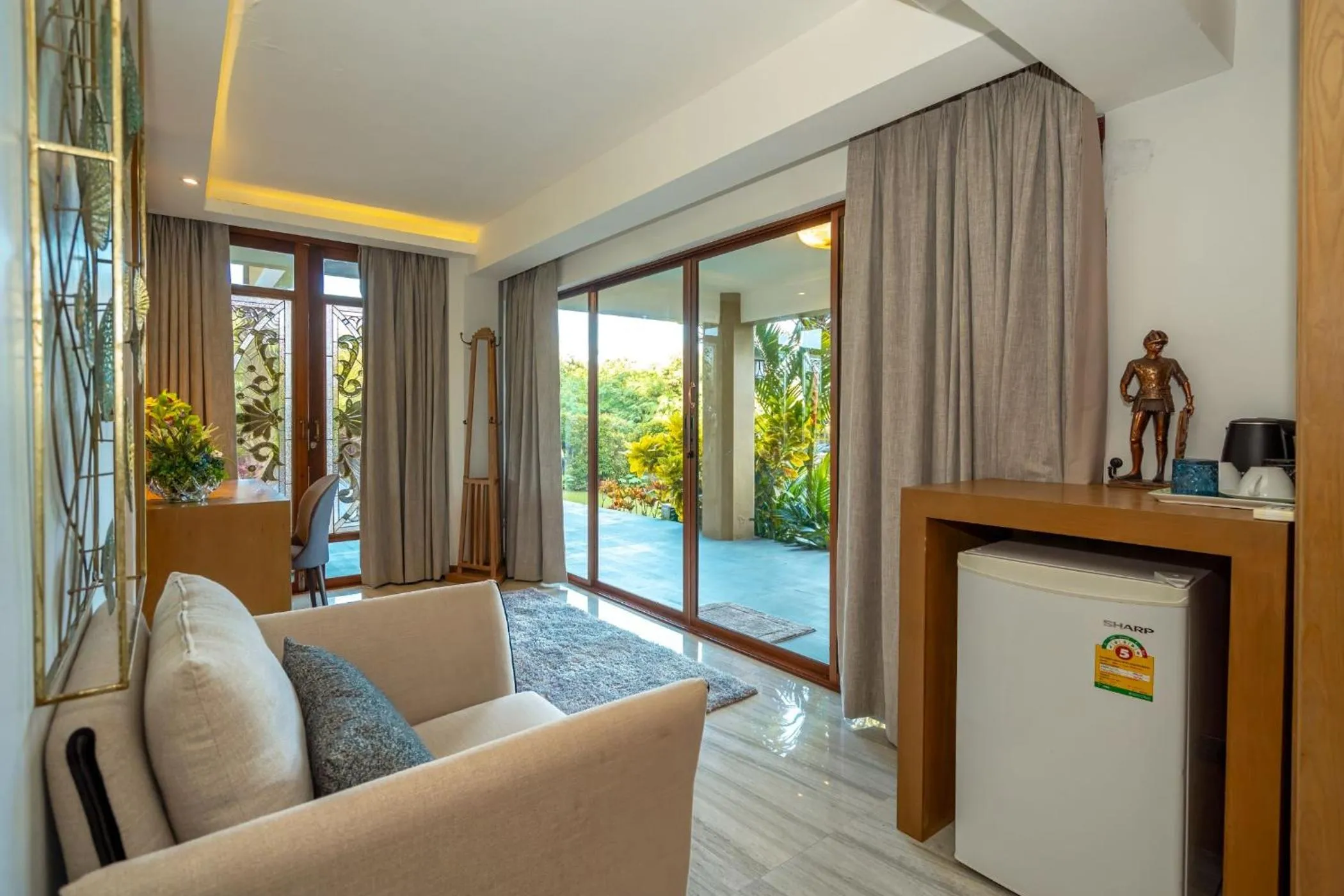 Living room in Ocean Pearl Seaview Residence