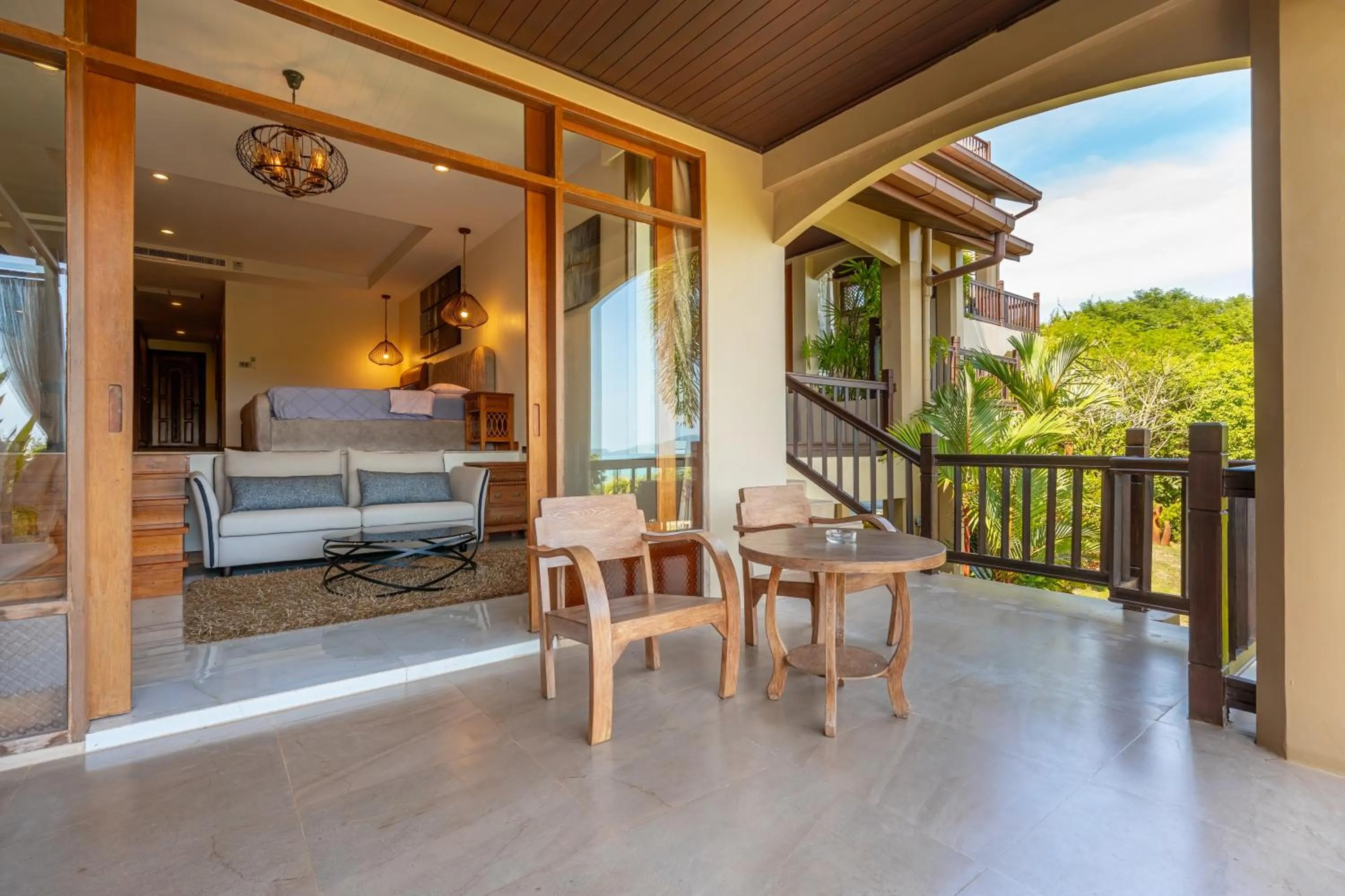 Patio in Ocean Pearl Seaview Residence
