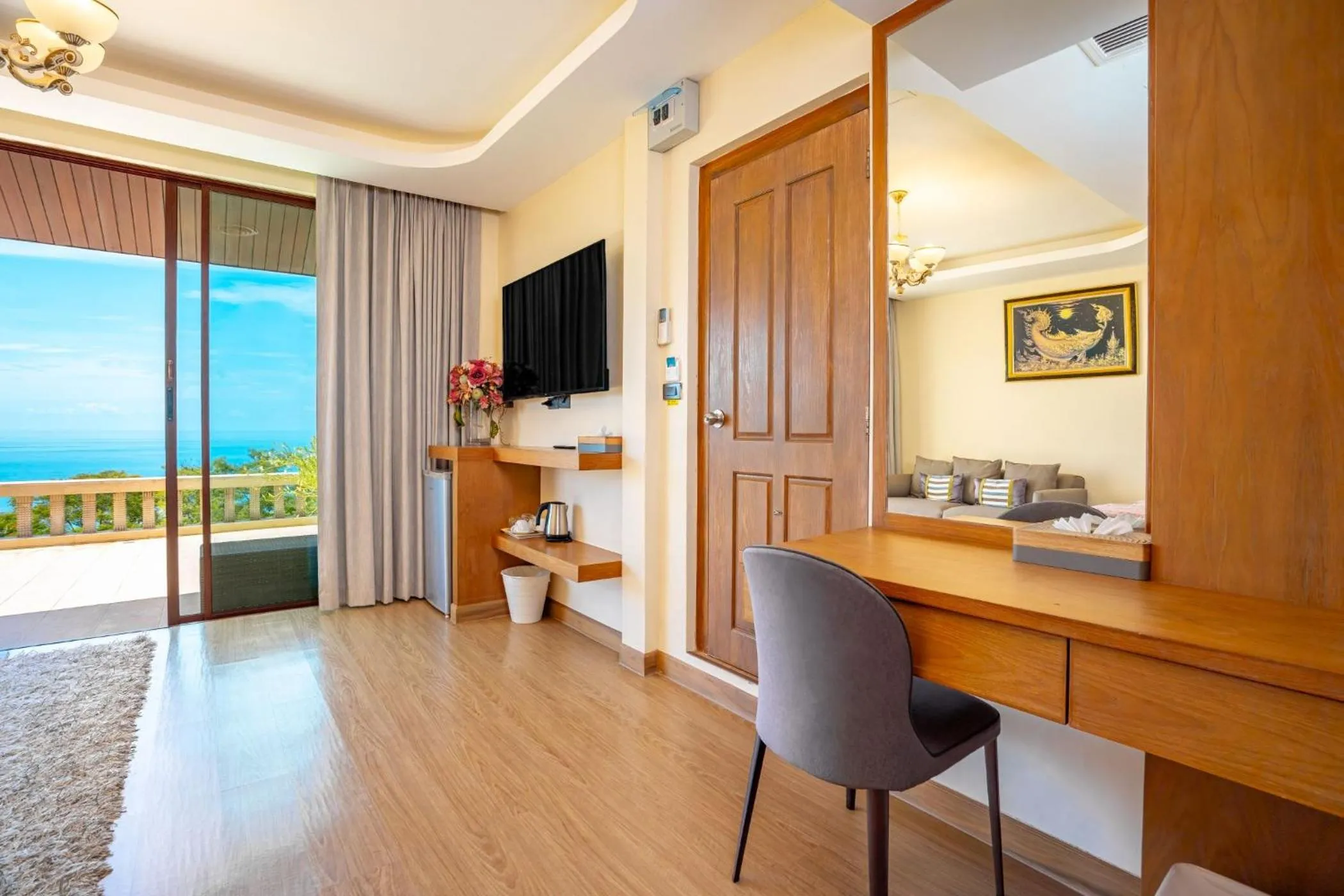 Seating area in Ocean Pearl Seaview Residence