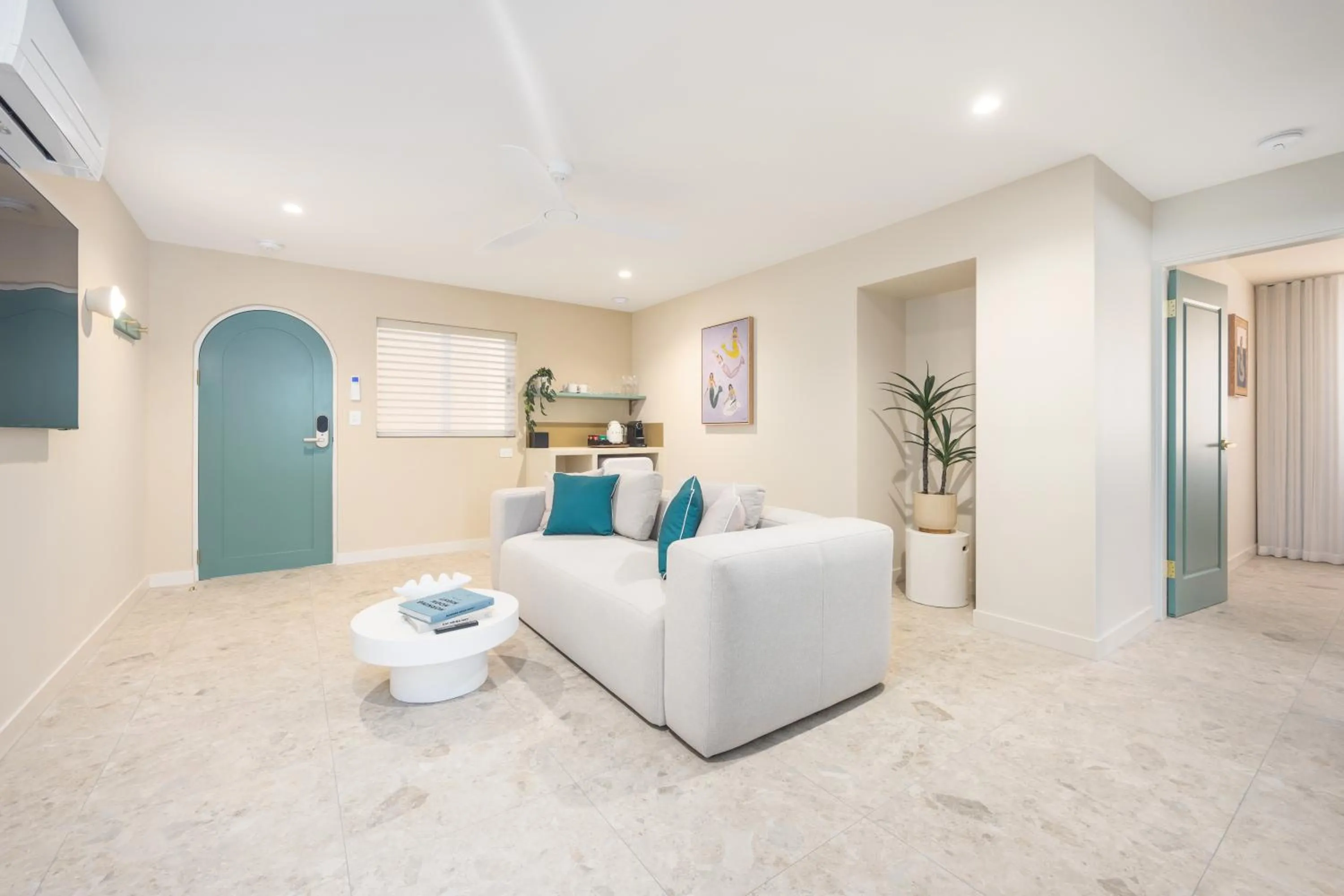 Living room in The Shores Miami