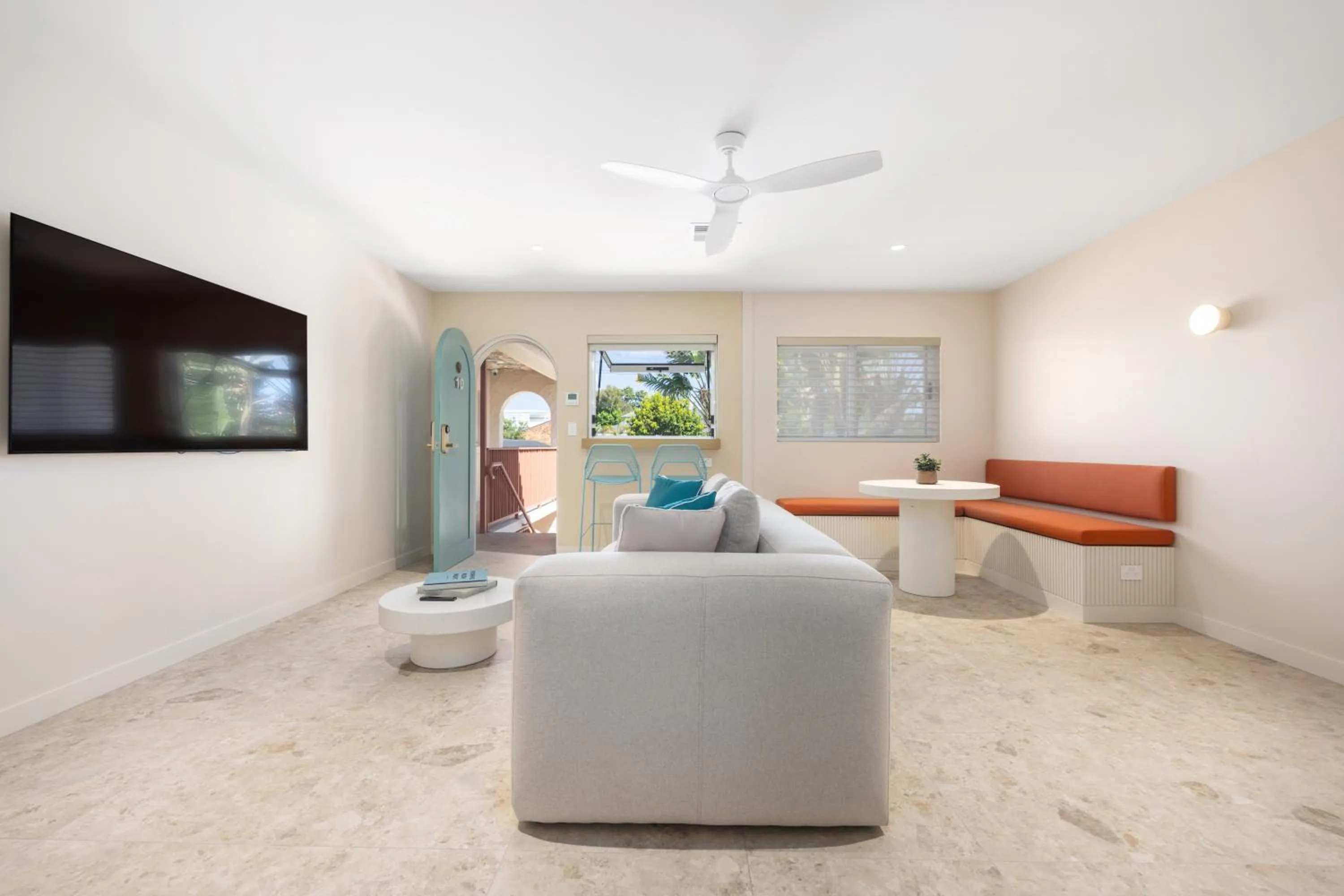 Living room in The Shores Miami