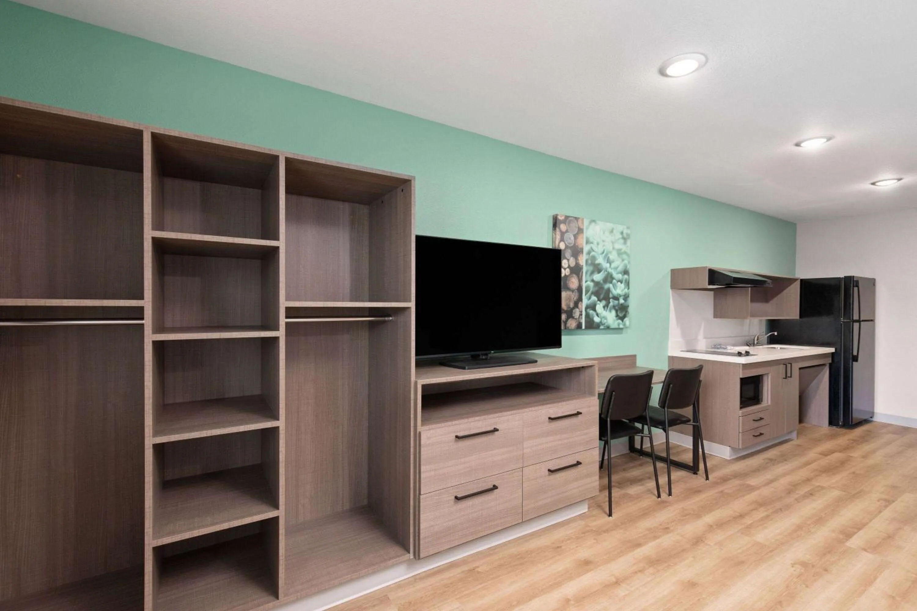 Photo of the whole room in ECHO Suites Extended Stay by Wyndham Nashville/ Gallatin