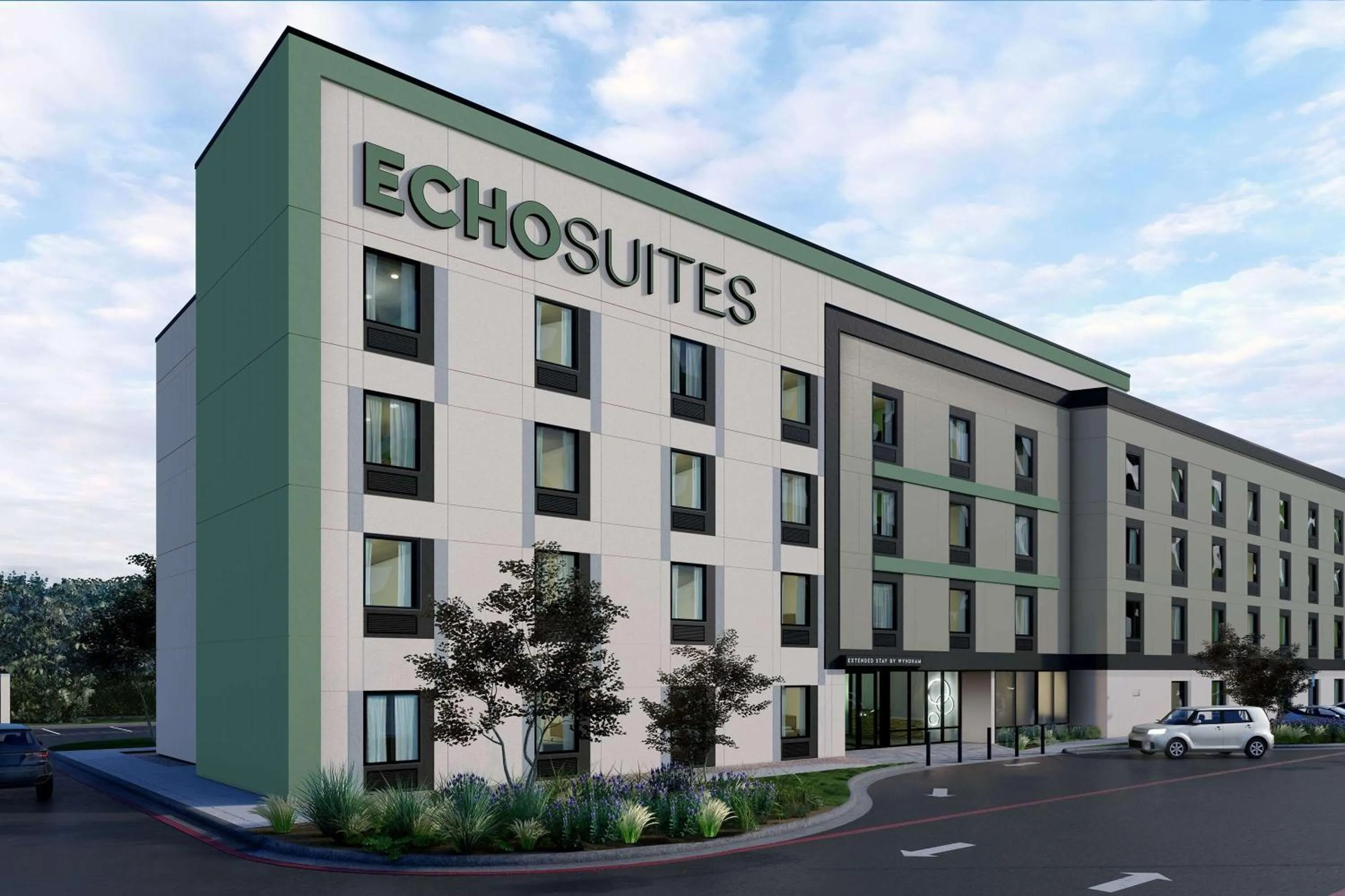 Property building in ECHO Suites Extended Stay by Wyndham Nashville/ Gallatin