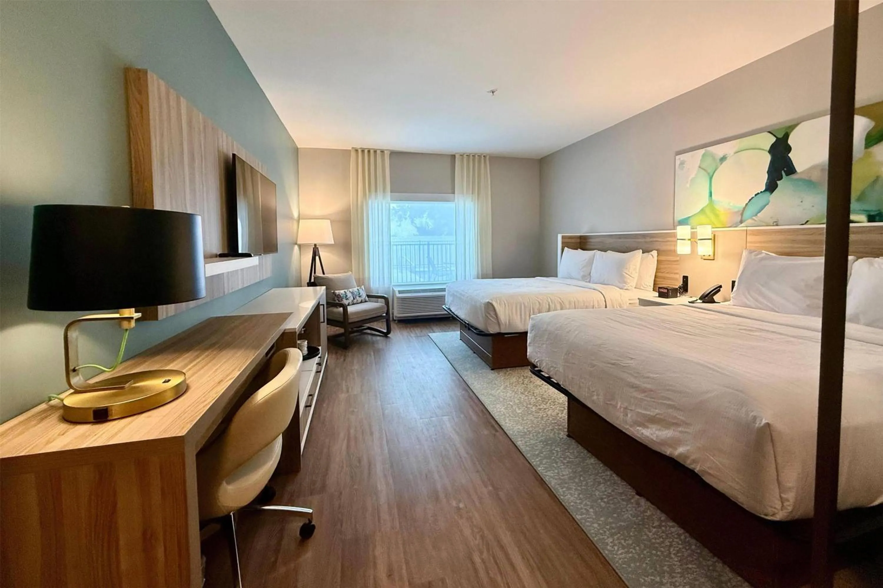 Photo of the whole room, Bed in Wyndham Garden Tampa Fairgrounds/Casino