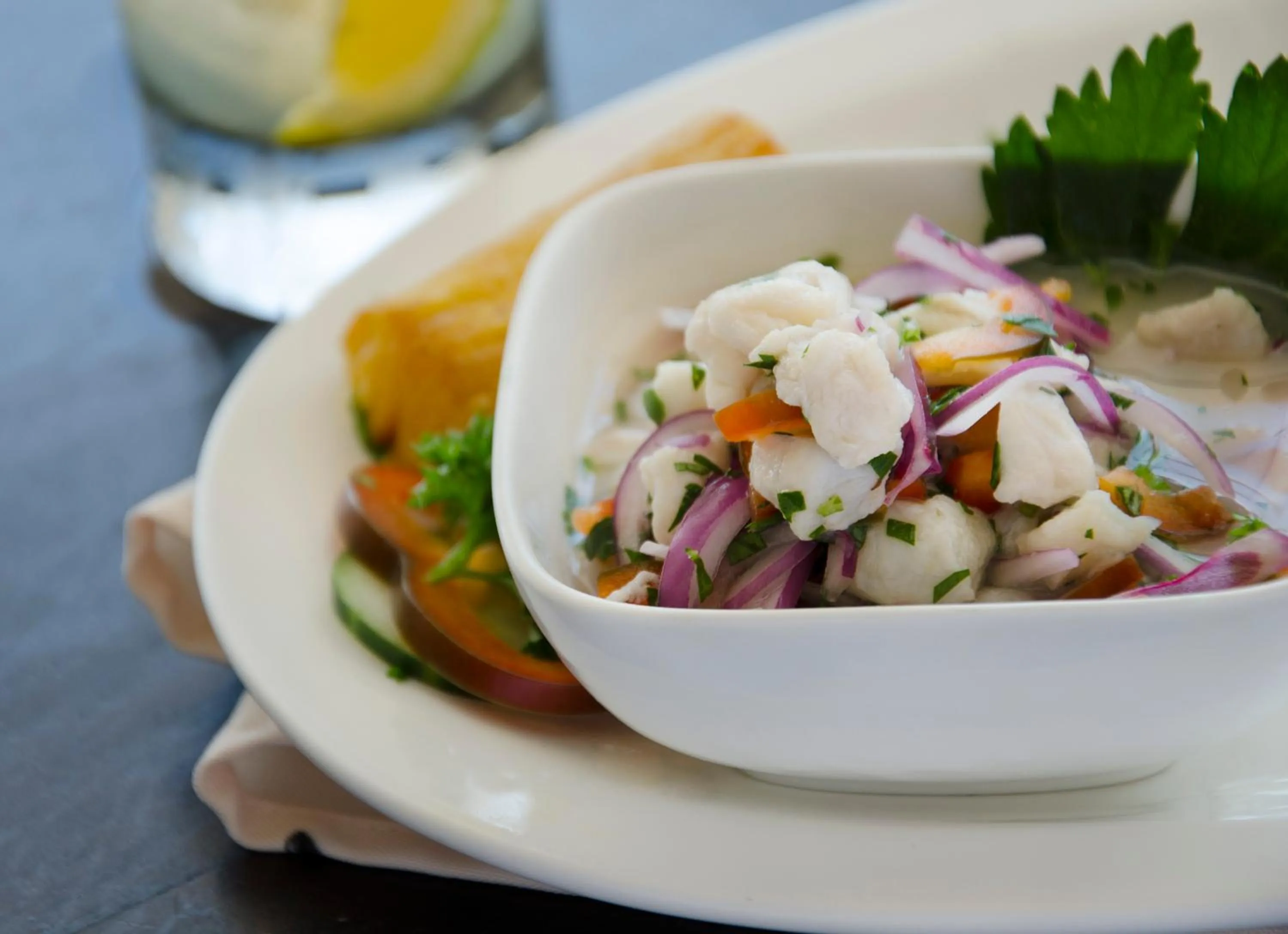 Food close-up in Hotel Puntarenas Beach