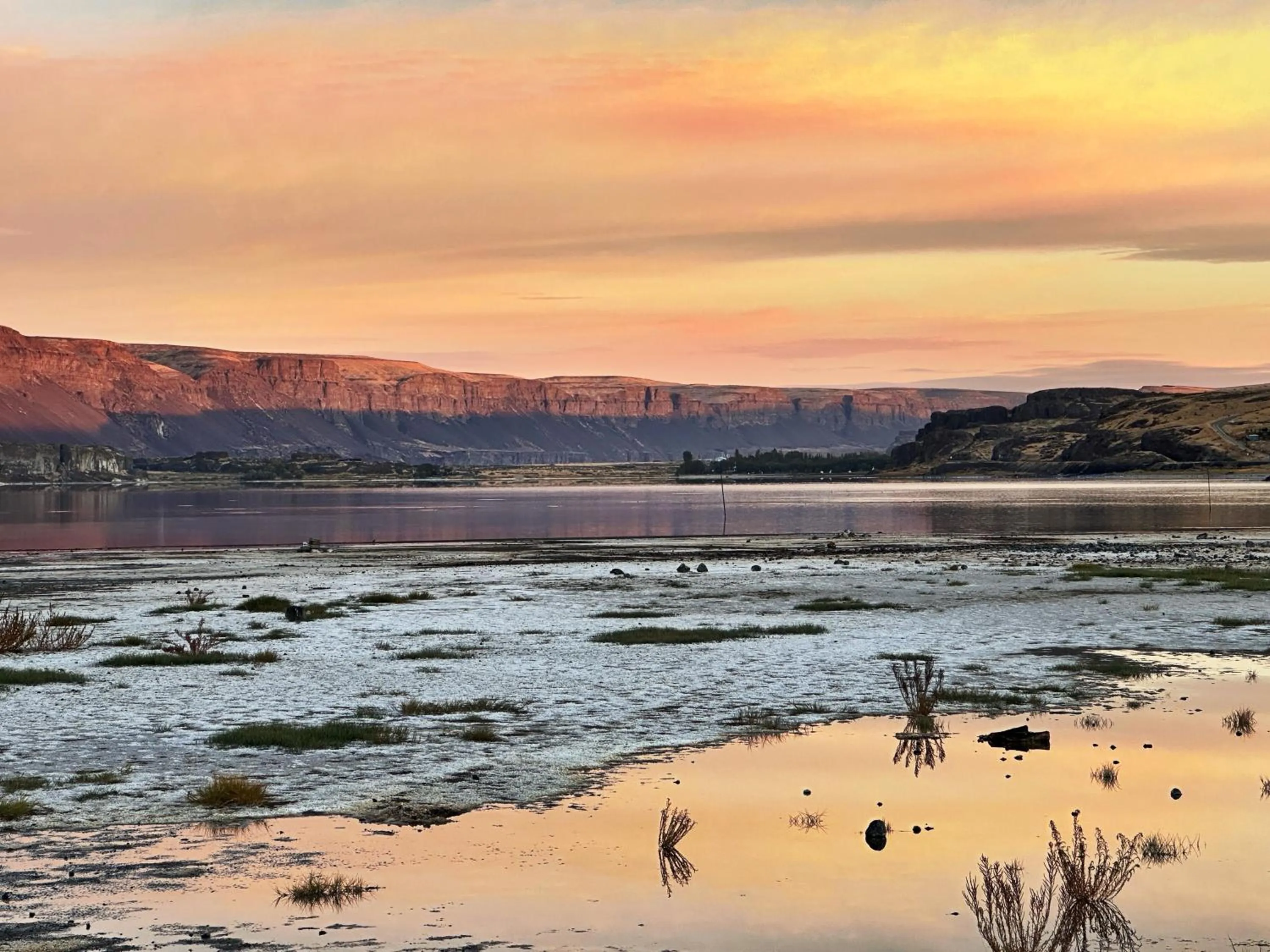Lake view in Soap Lake Natural Spa & Resort