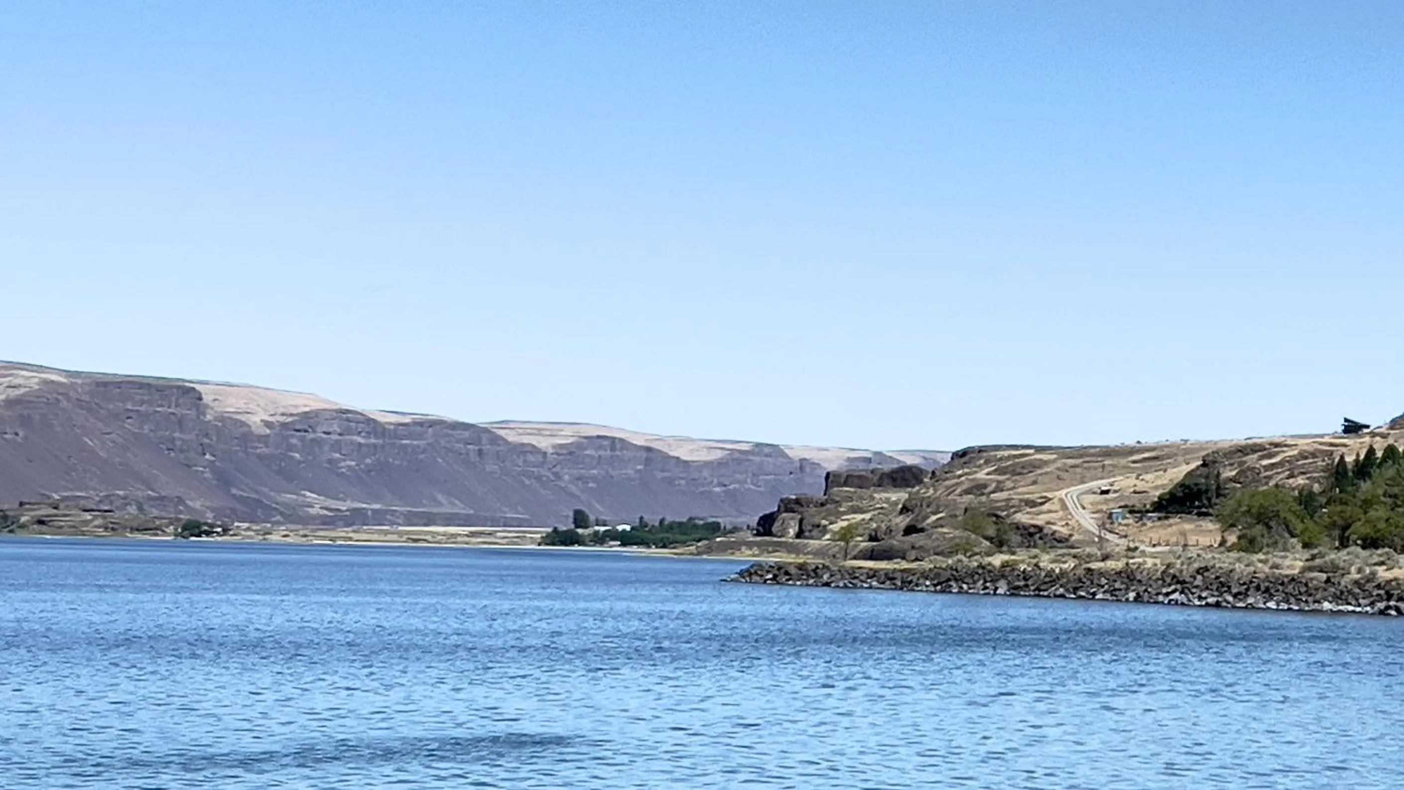 Natural landscape in Soap Lake Natural Spa & Resort