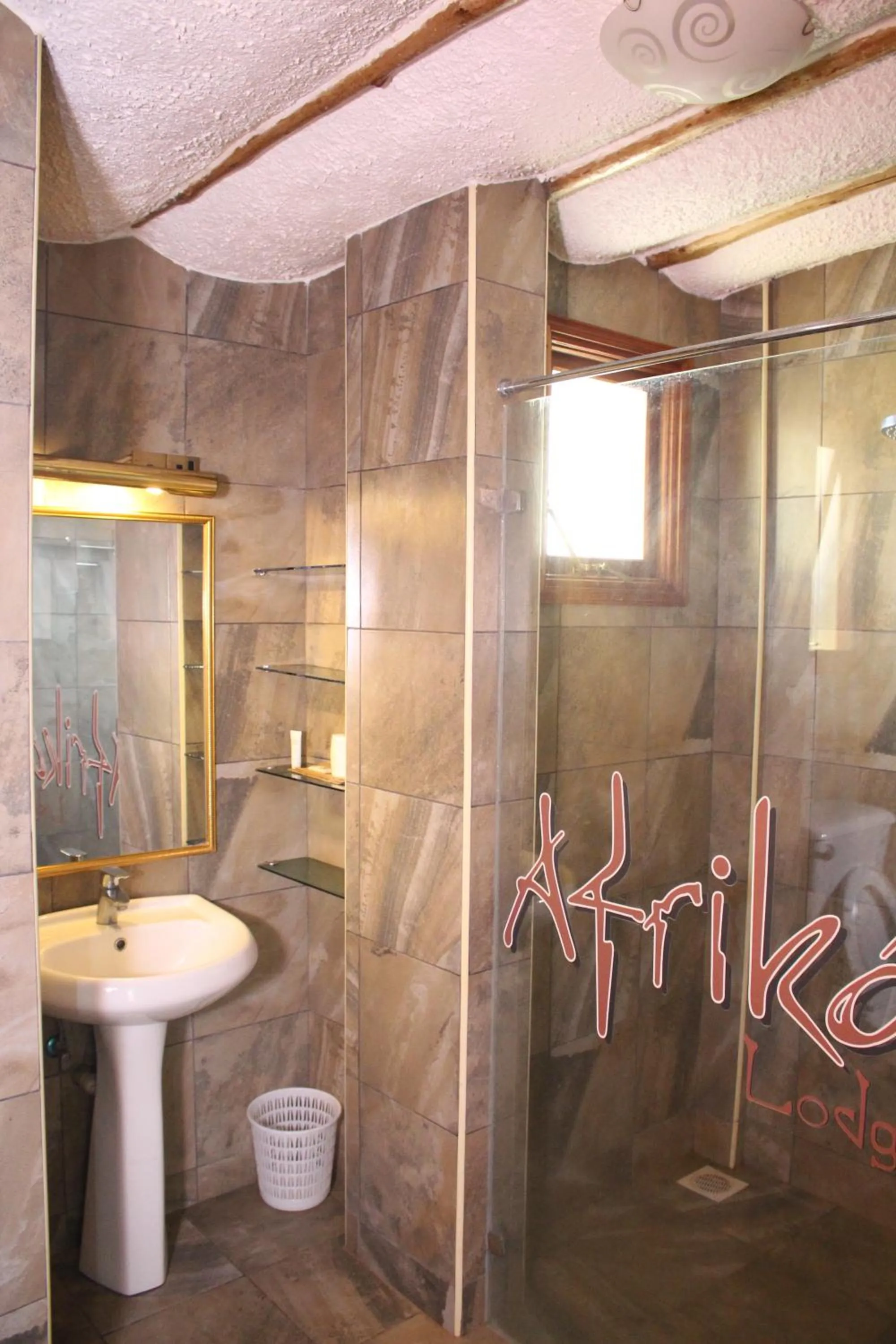 Bathroom in Afrika Lodges