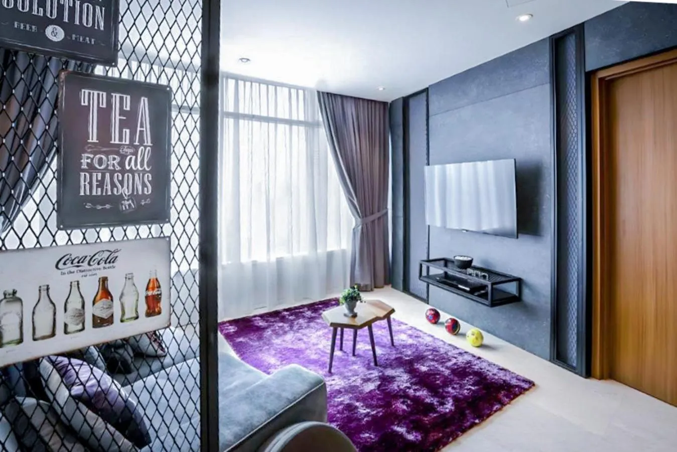 TV and multimedia, Bed in Vortex KLCC Vibes