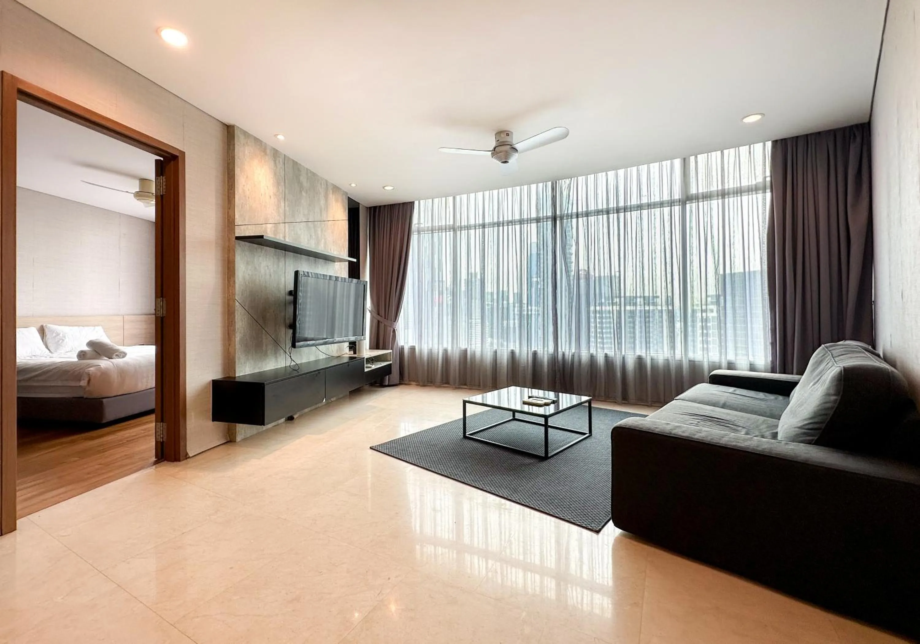 TV and multimedia, Bed in Vortex KLCC Vibes