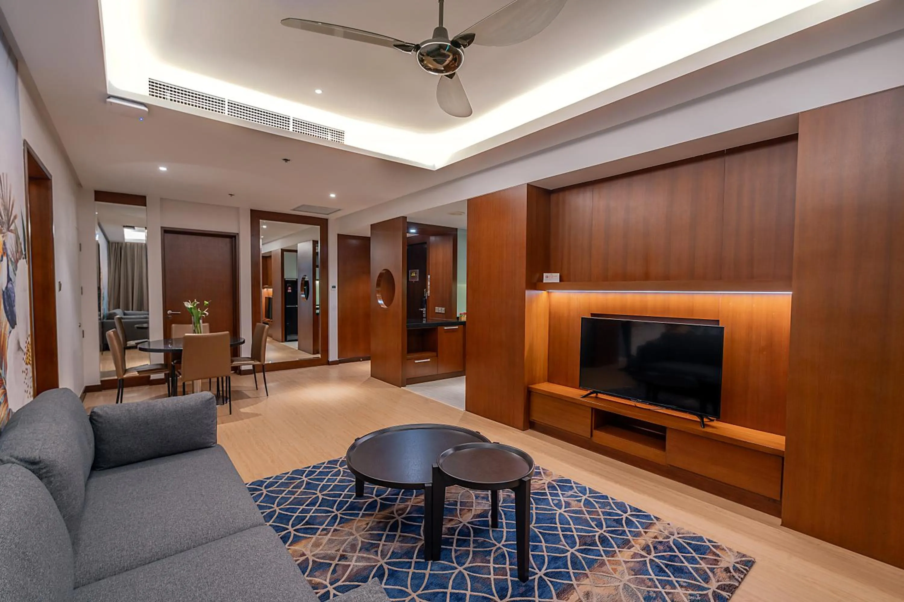 Living room in St Giles Gardens Residences Kuala Lumpur
