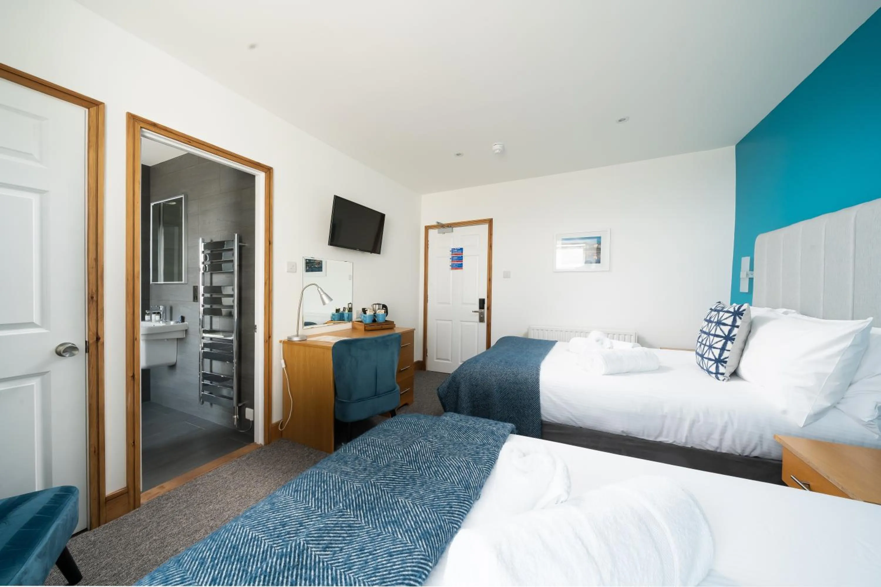 Bed in The Land's End Hotel