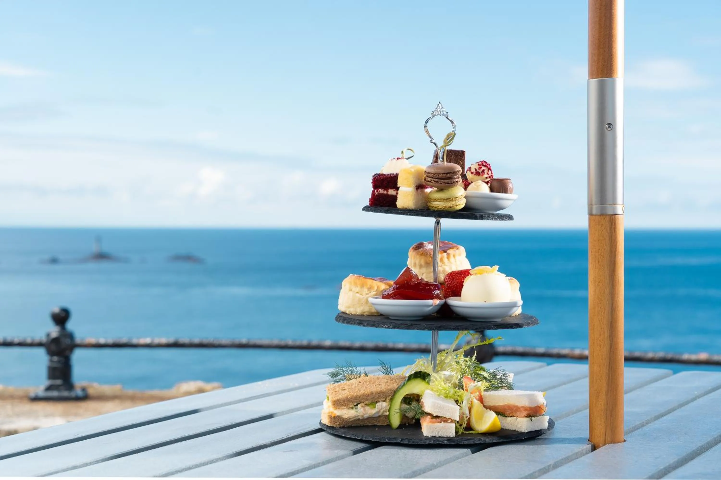 Food close-up in The Land's End Hotel