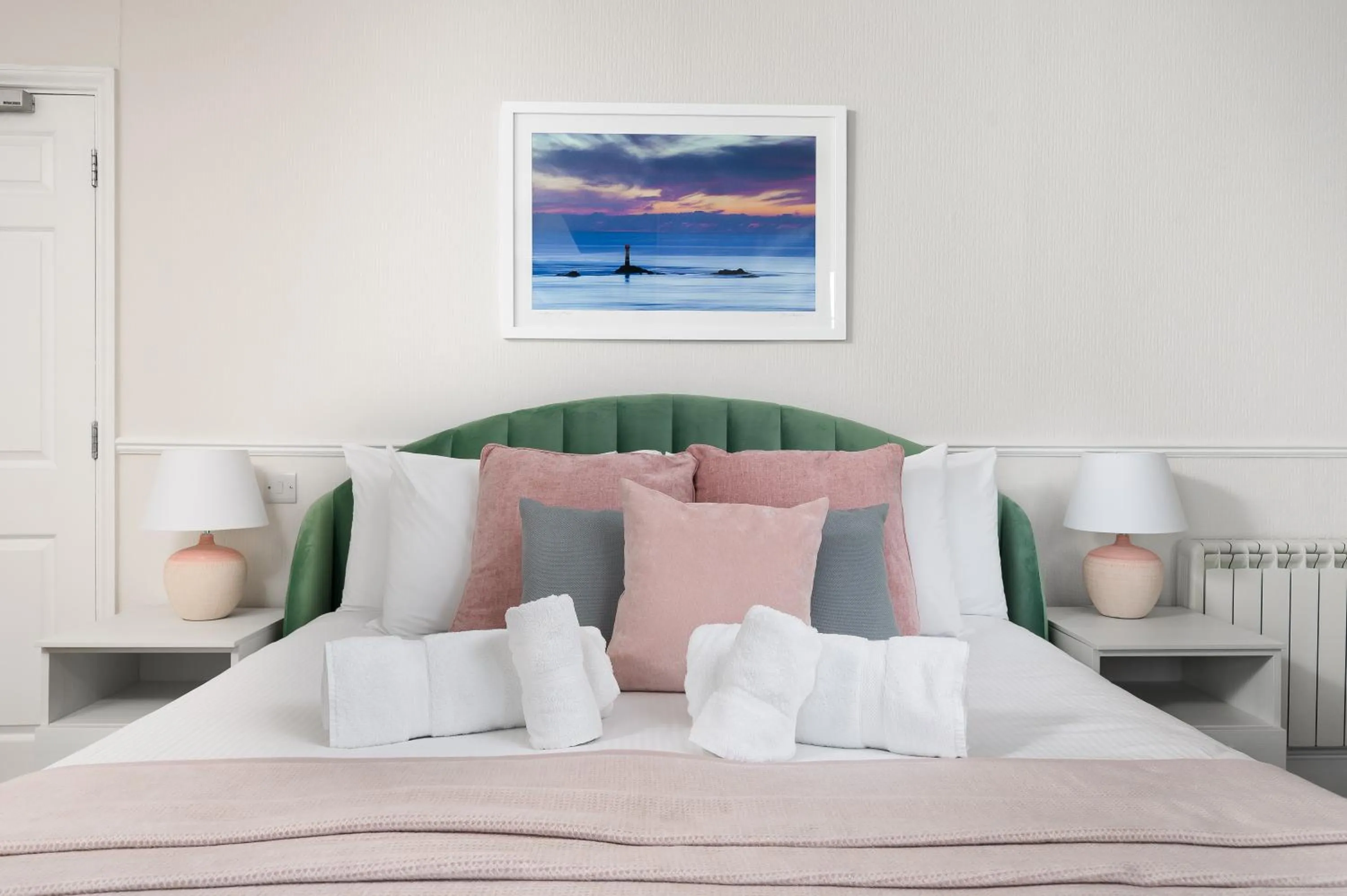 Bed in The Land's End Hotel