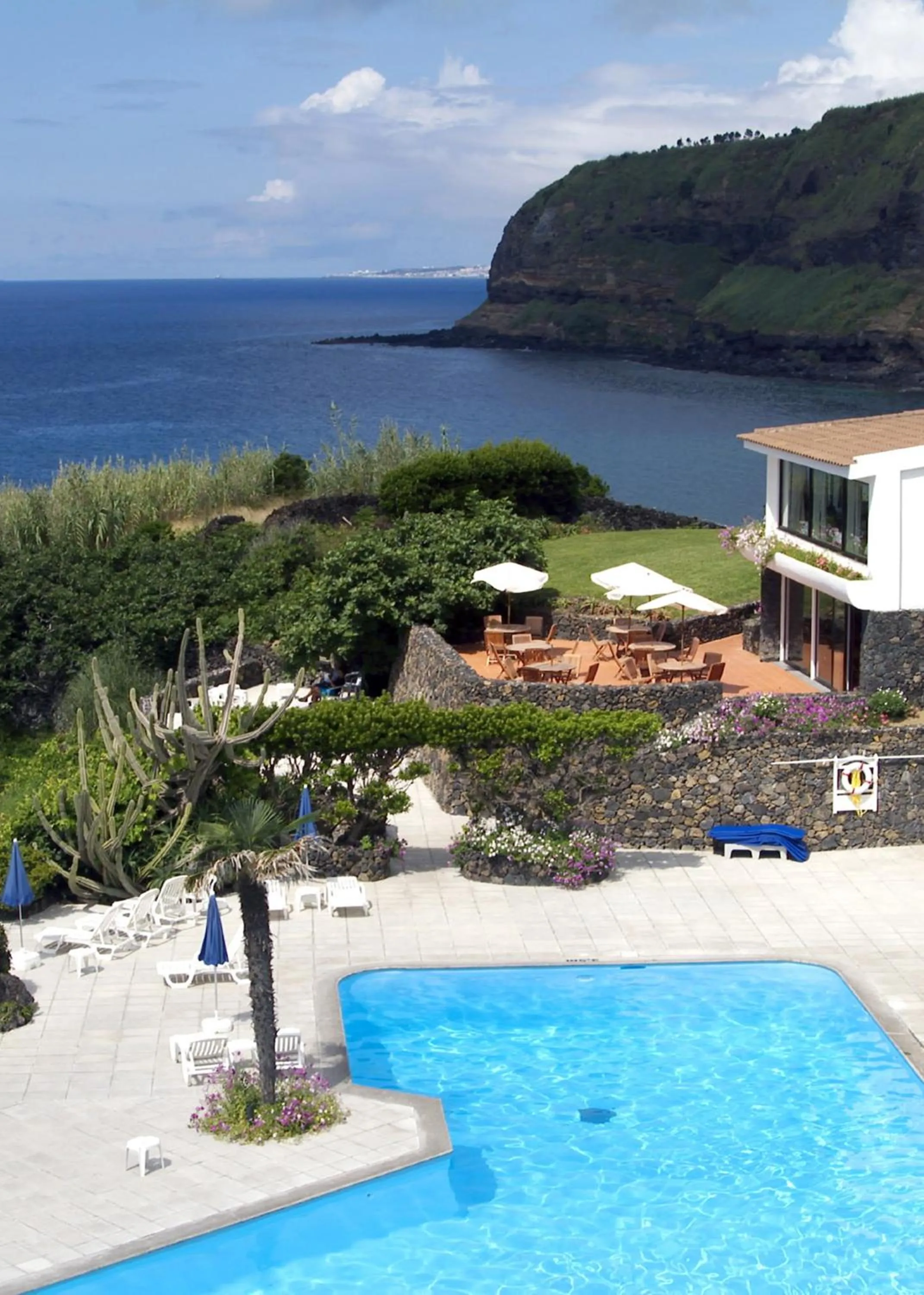Pool view in Caloura Hotel Resort