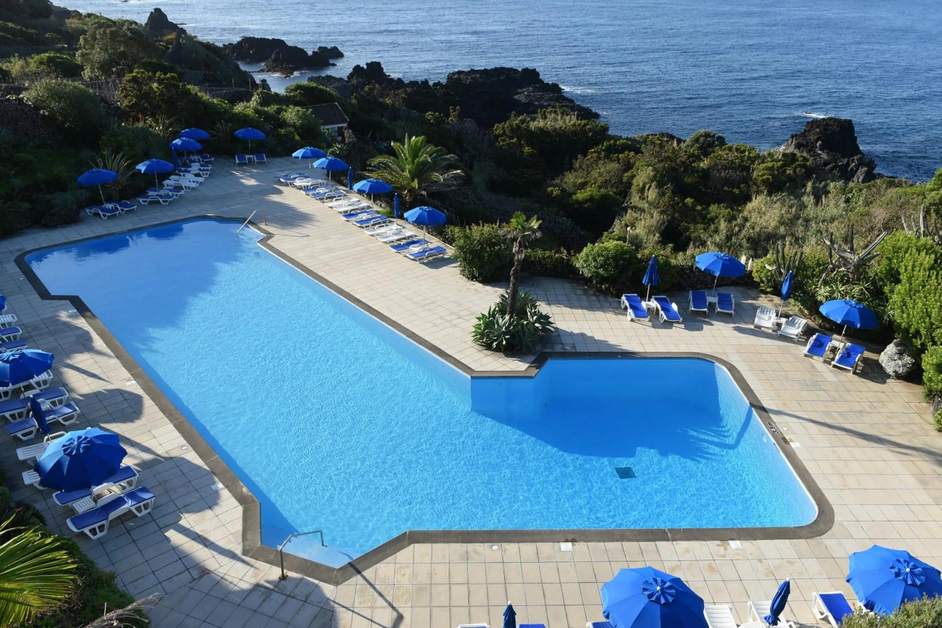 Pool view in Caloura Hotel Resort