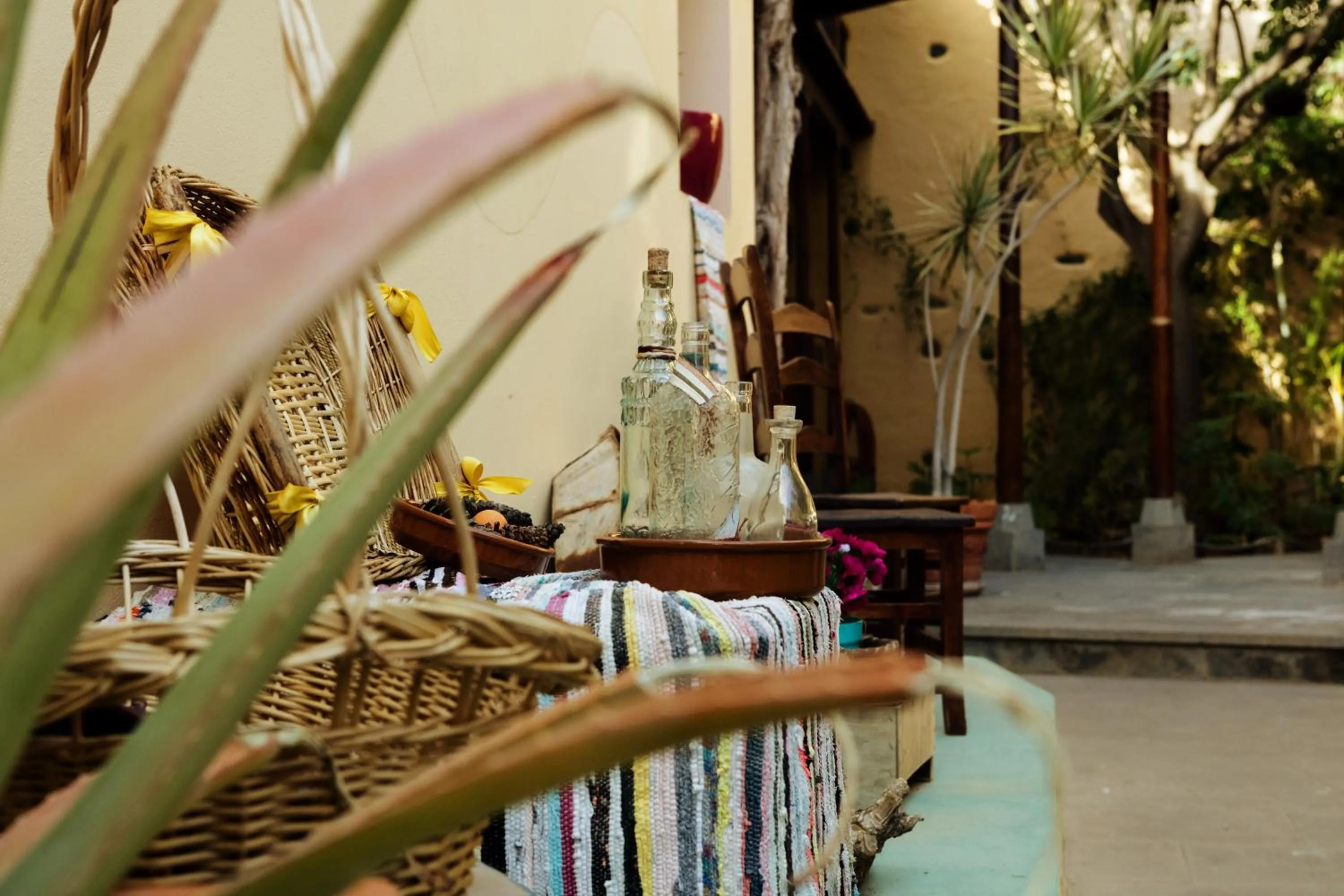 Patio in Hotel Rural Casa de Los Camellos