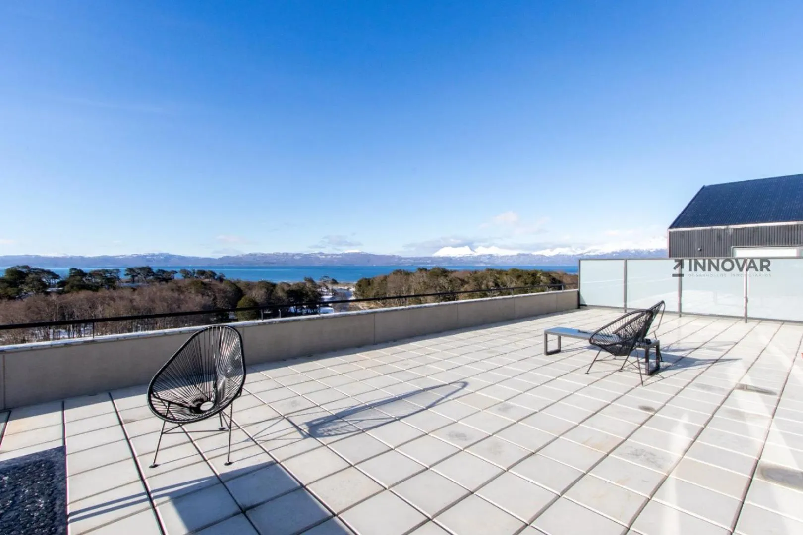 Balcony/Terrace in Terrazas Del Beagle Apartamentos