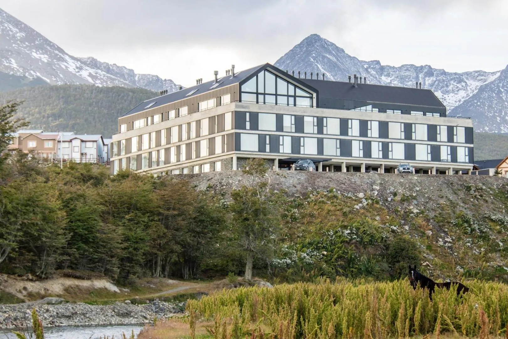 Balcony/Terrace in Terrazas Del Beagle Apartamentos