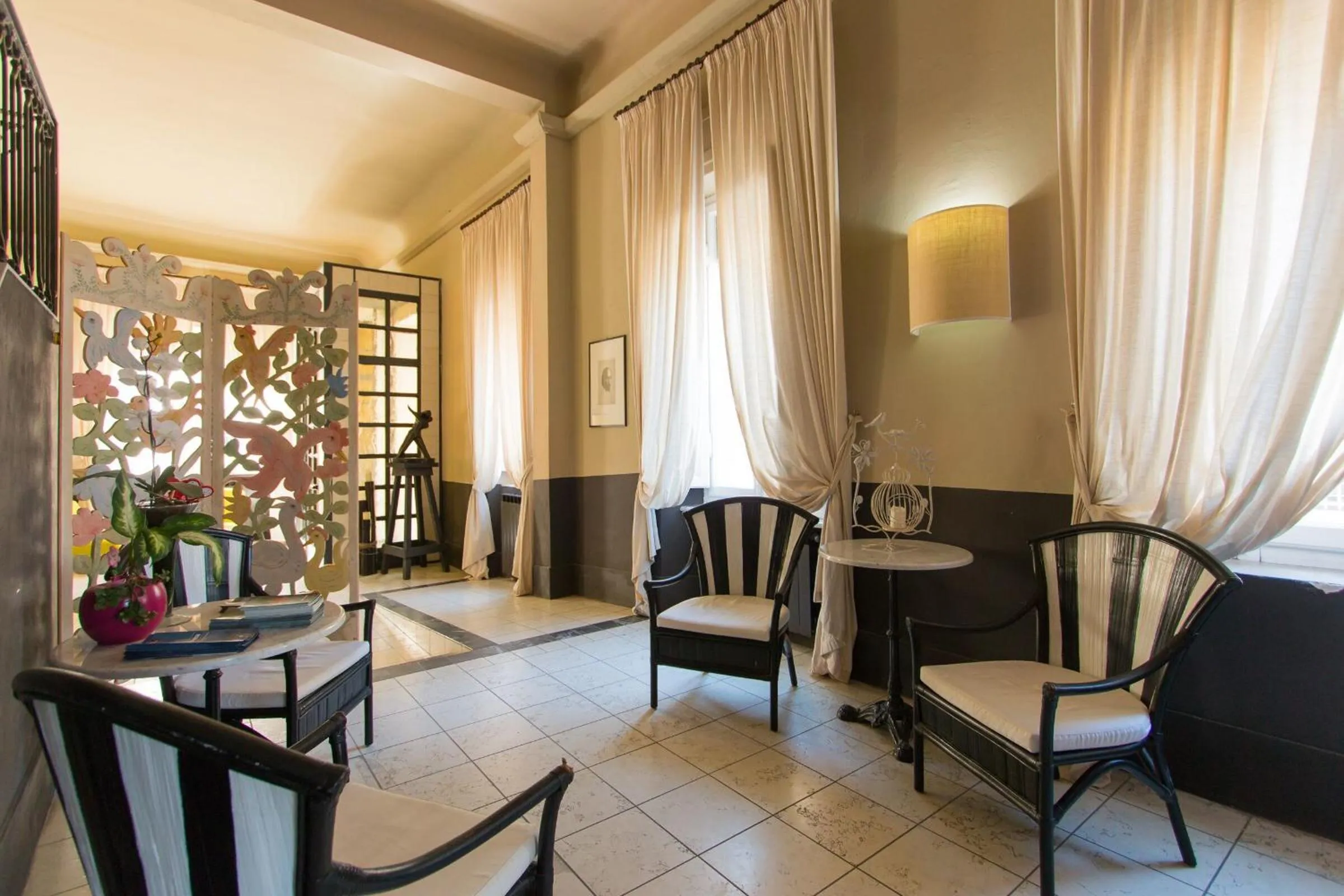 Lobby or reception in Hotel Le Focette