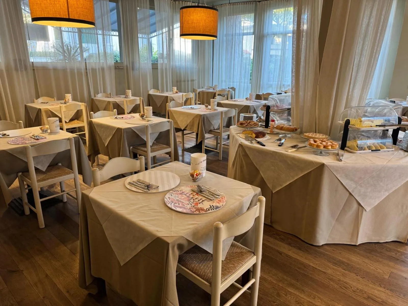 Restaurant/places to eat in Hotel Le Focette