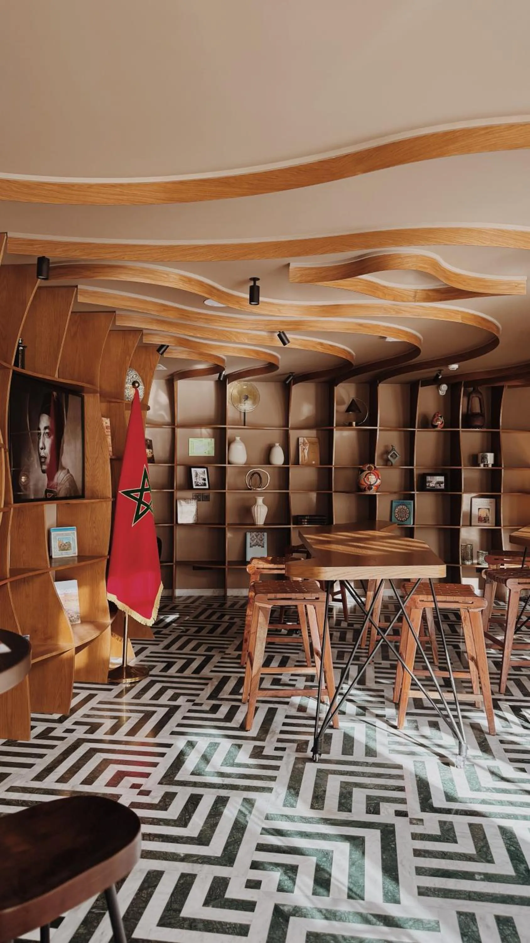 Living room in Le Square By Onomo Collection