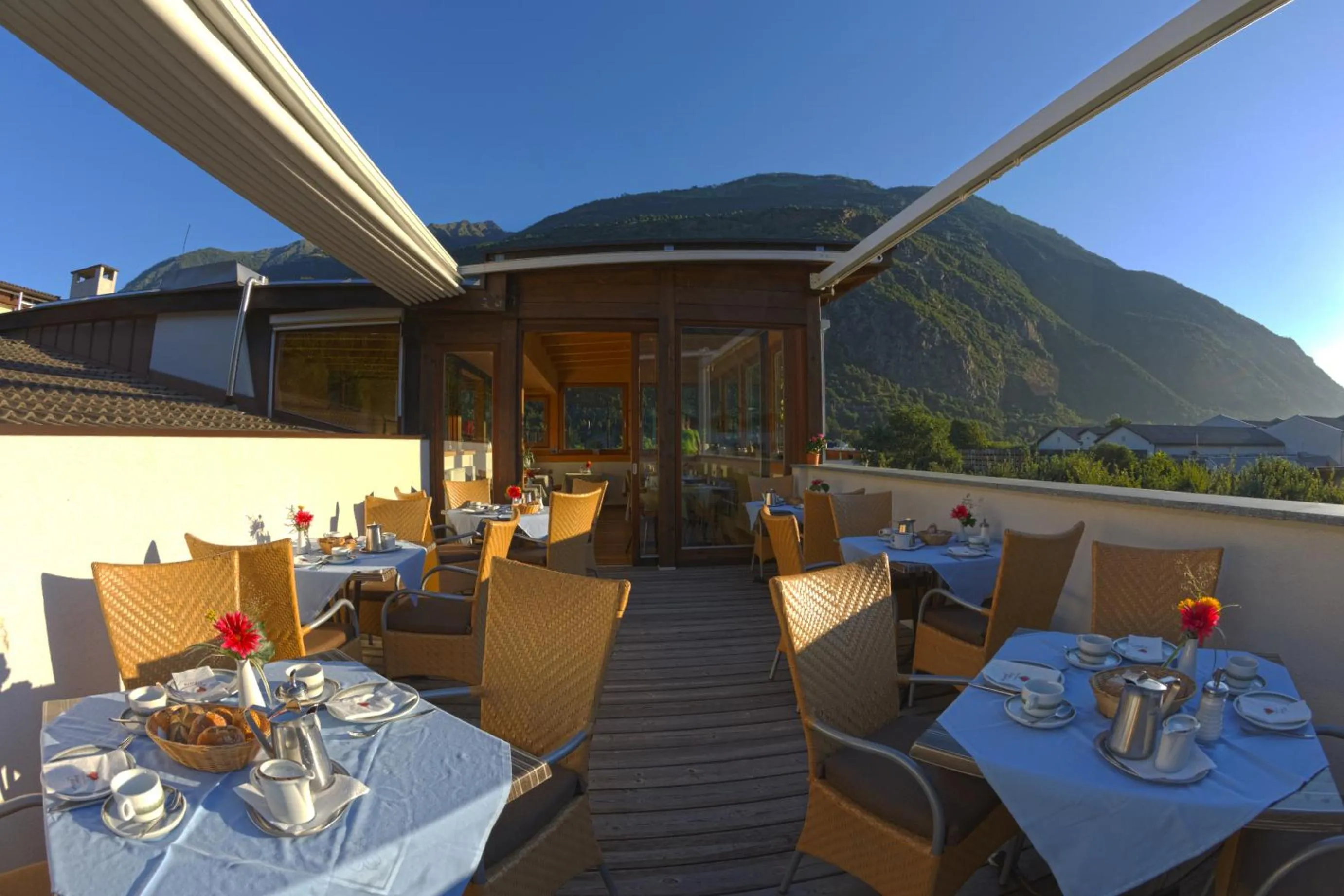 Balcony/Terrace in Garni - Hotel Rinner Julia
