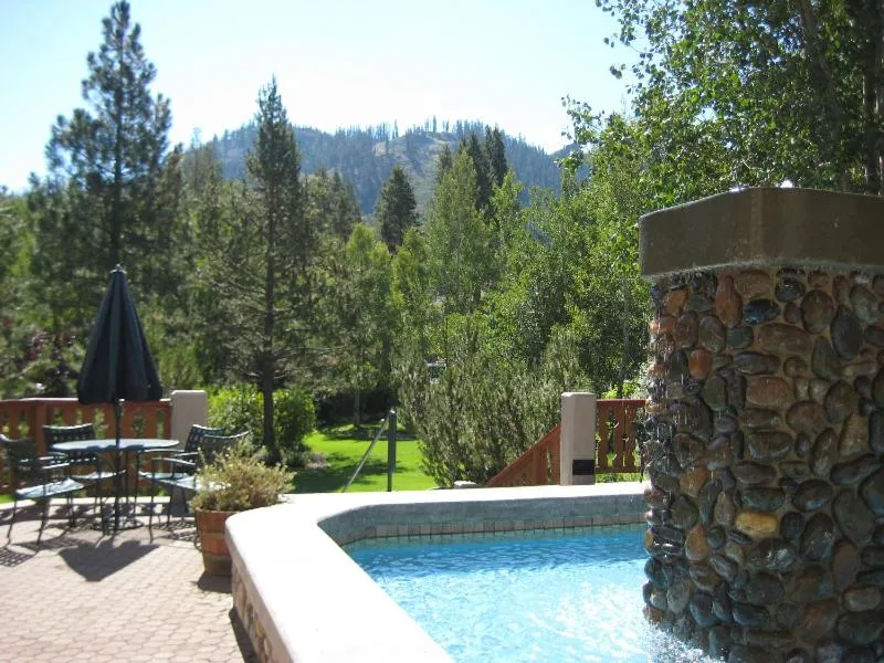 Swimming pool in GetAways at Olympic Village Inn