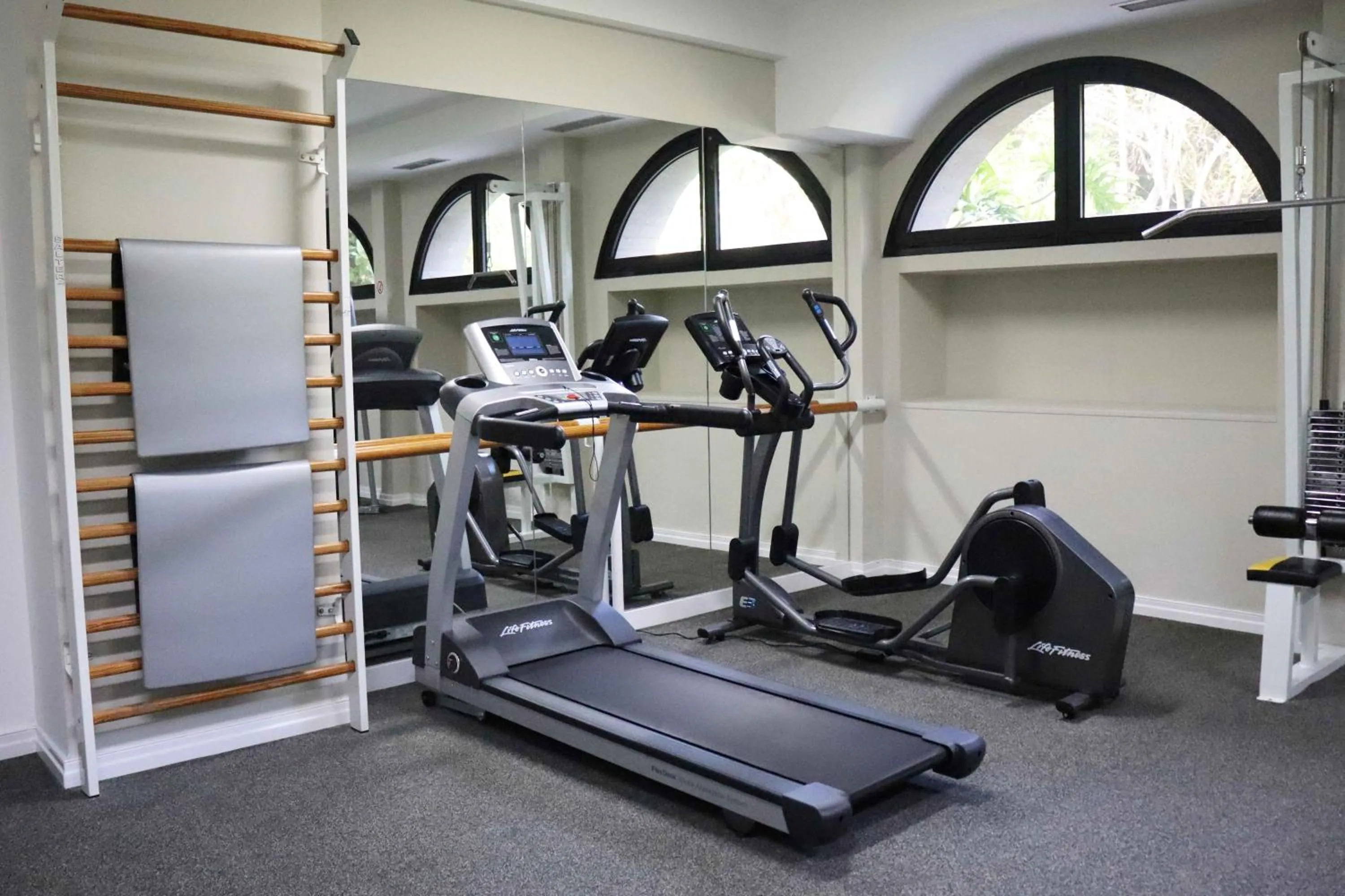 Fitness centre/facilities in Hotel Escuela Santa Brígida