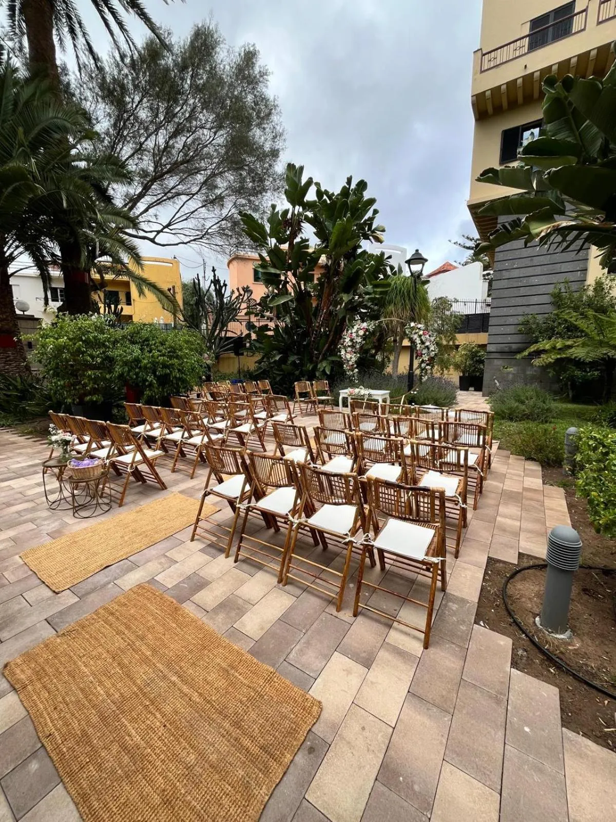 wedding in Hotel Escuela Santa Brígida