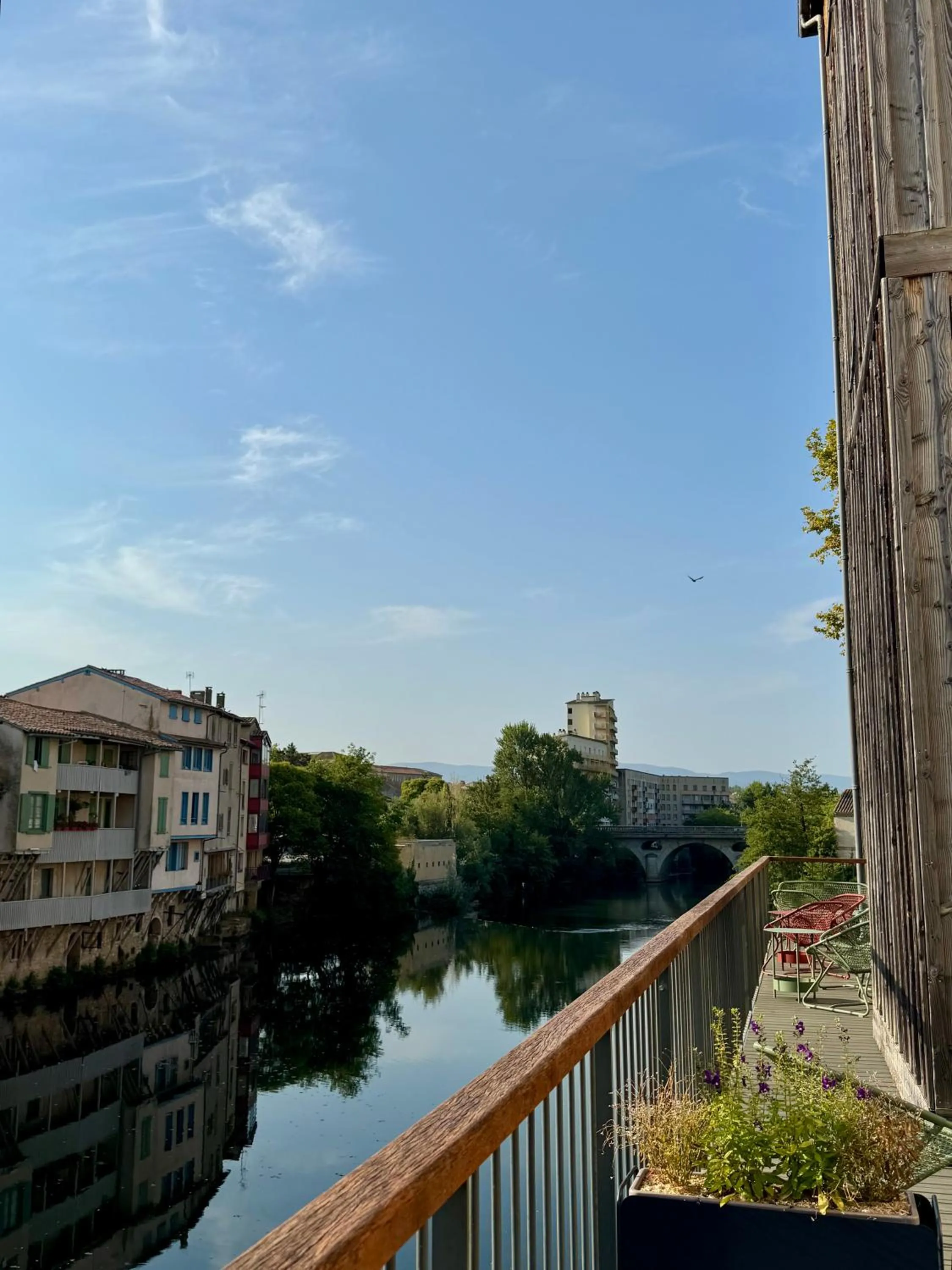Balcony/Terrace in Grand Hotel de Castres