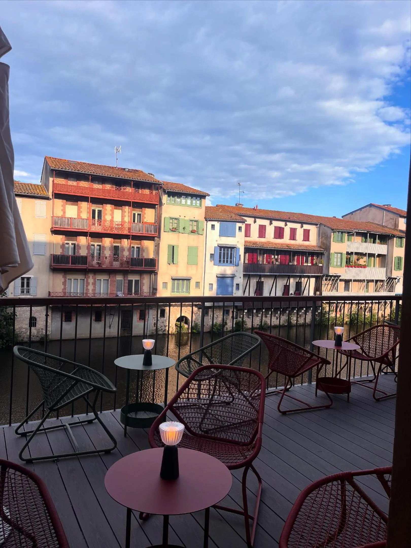Balcony/Terrace in Grand Hotel de Castres