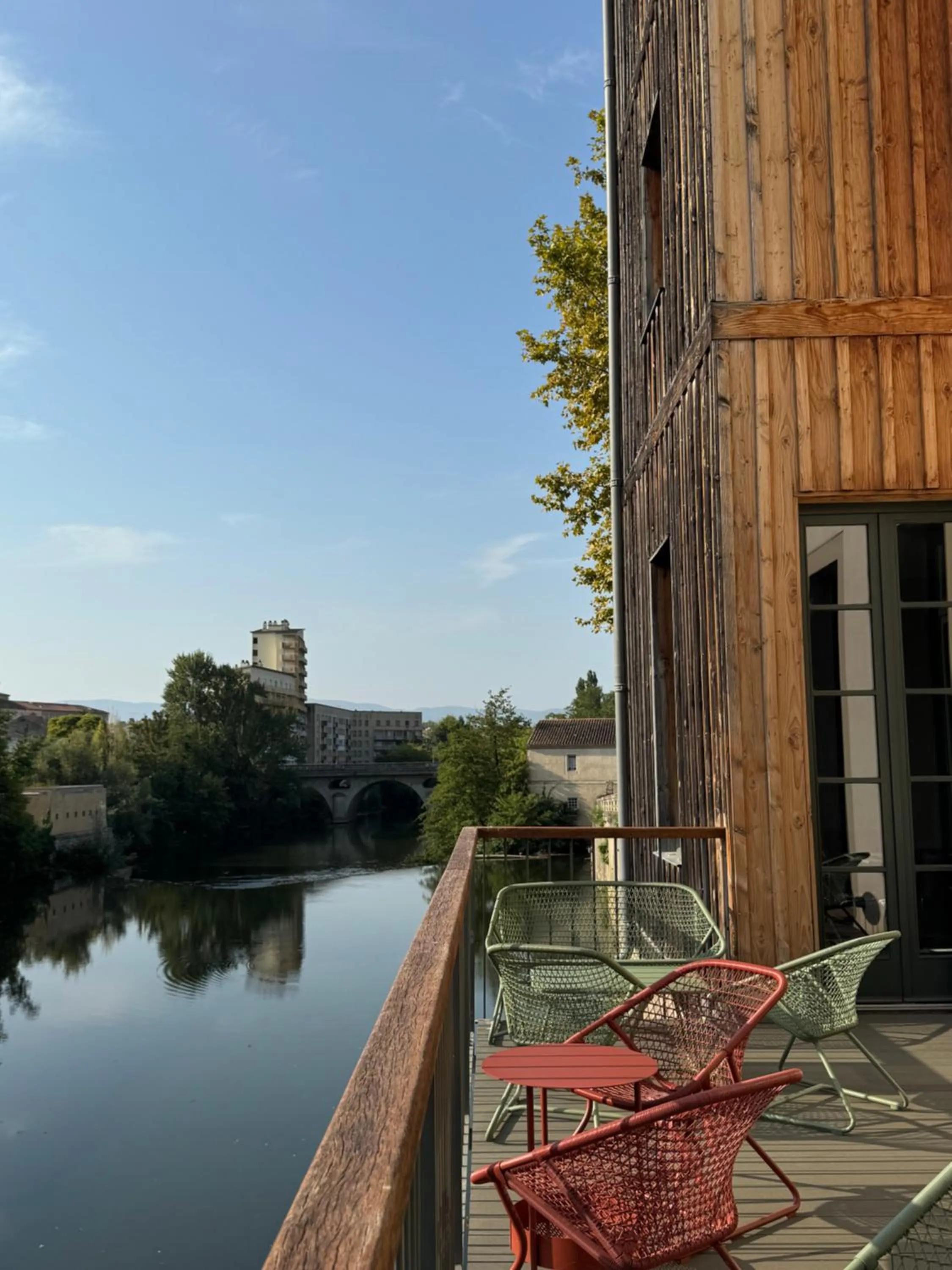 Balcony/Terrace in Grand Hotel de Castres